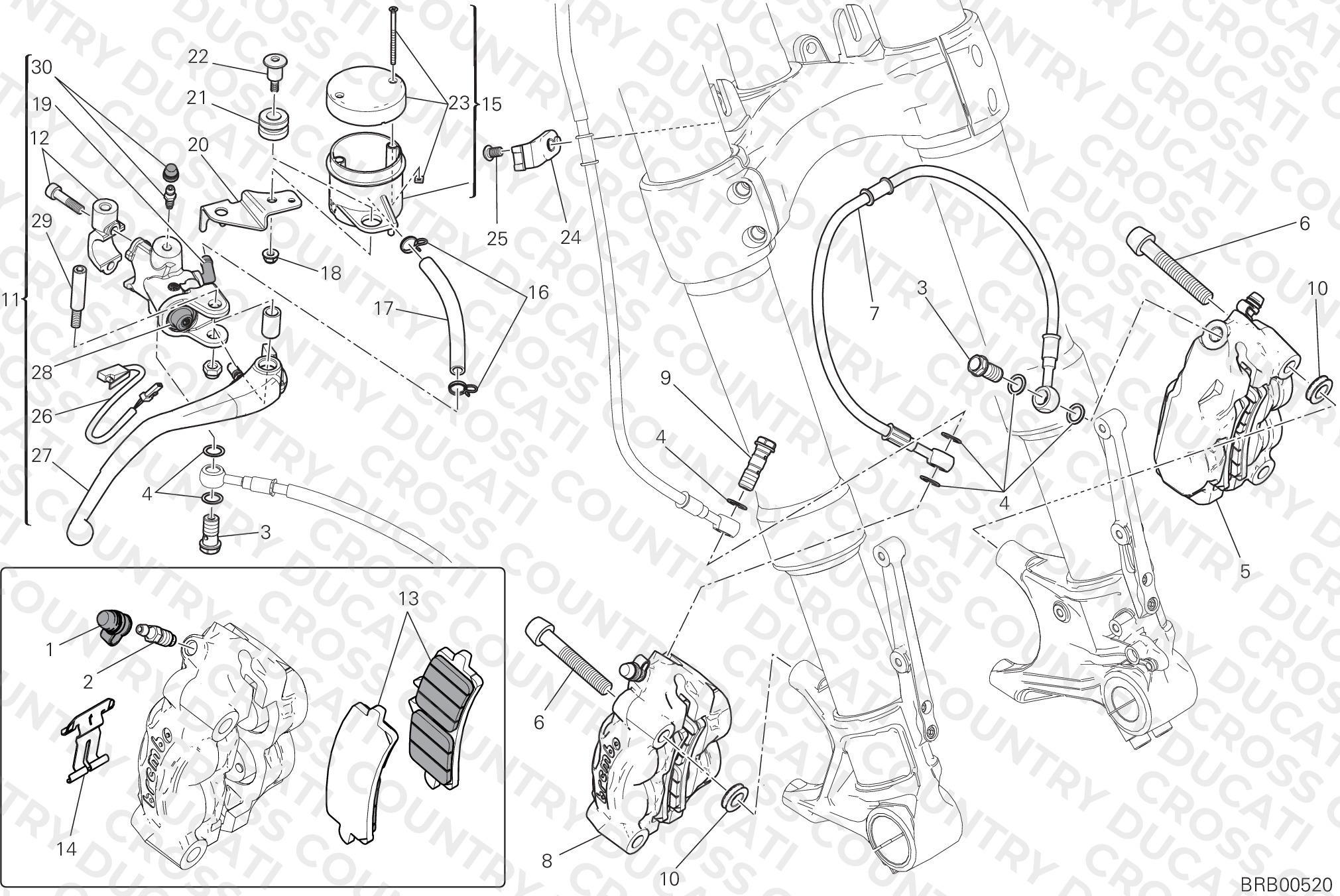 Front Brake System