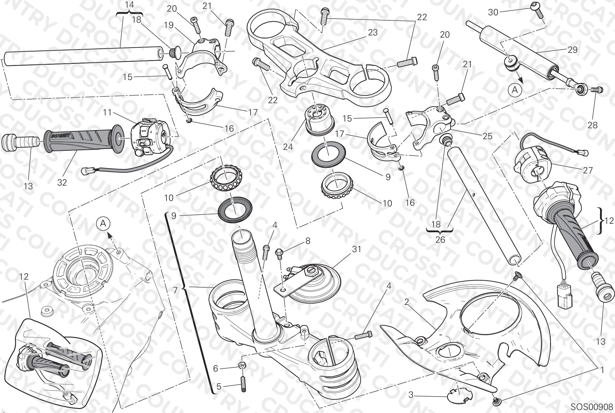Half-Handlebar - Steering Damper