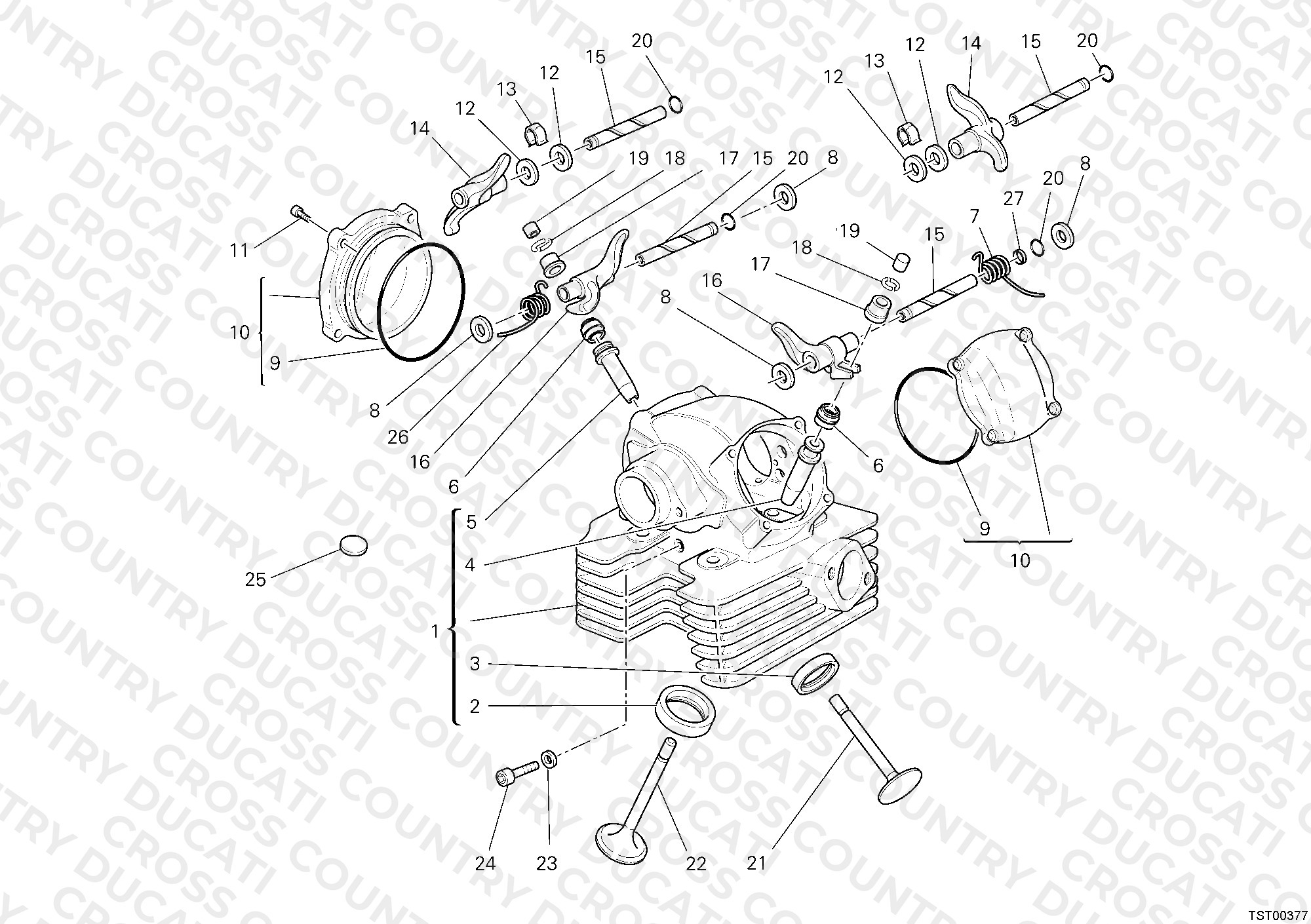 Vertical Cylinder Head