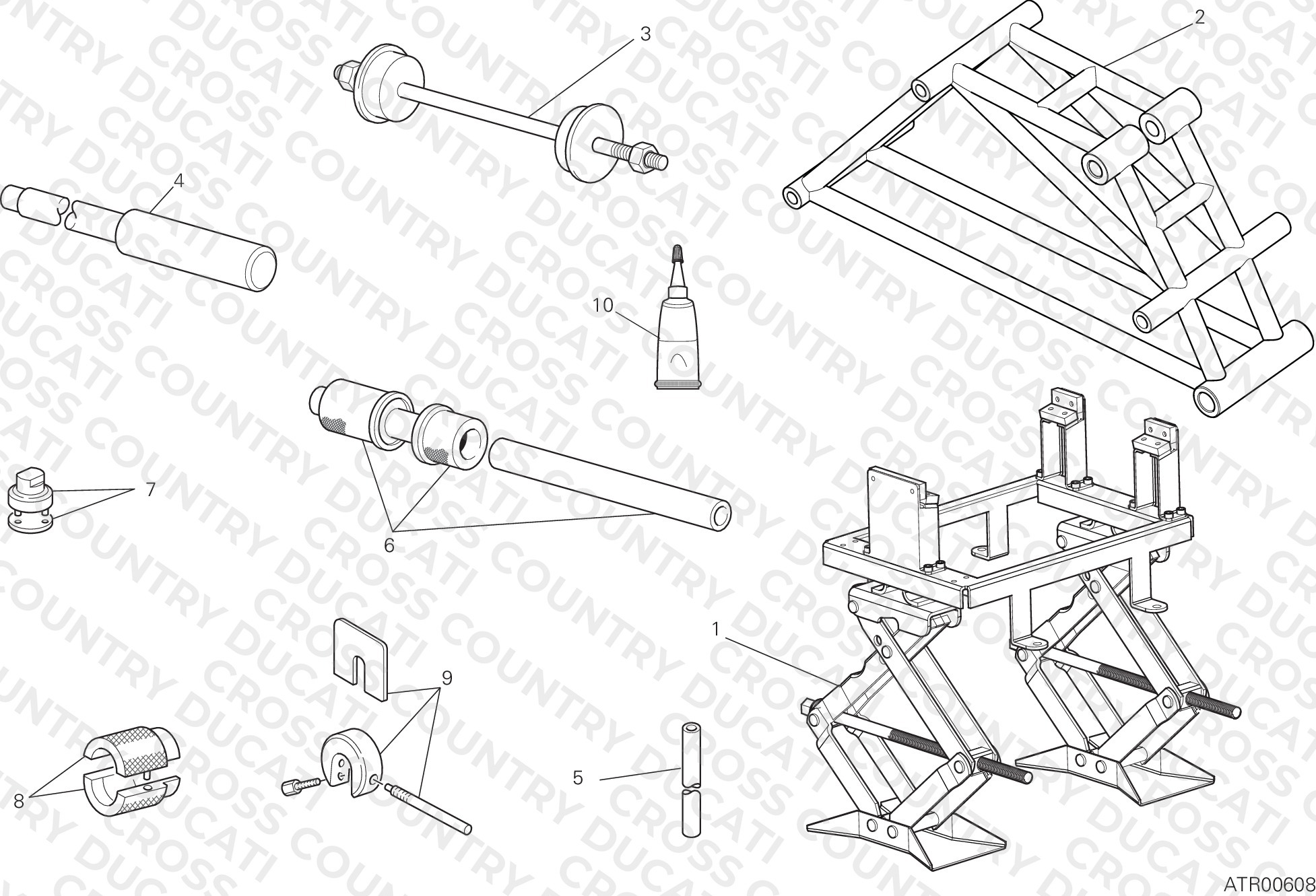 Workshop Service Tools, Frame
