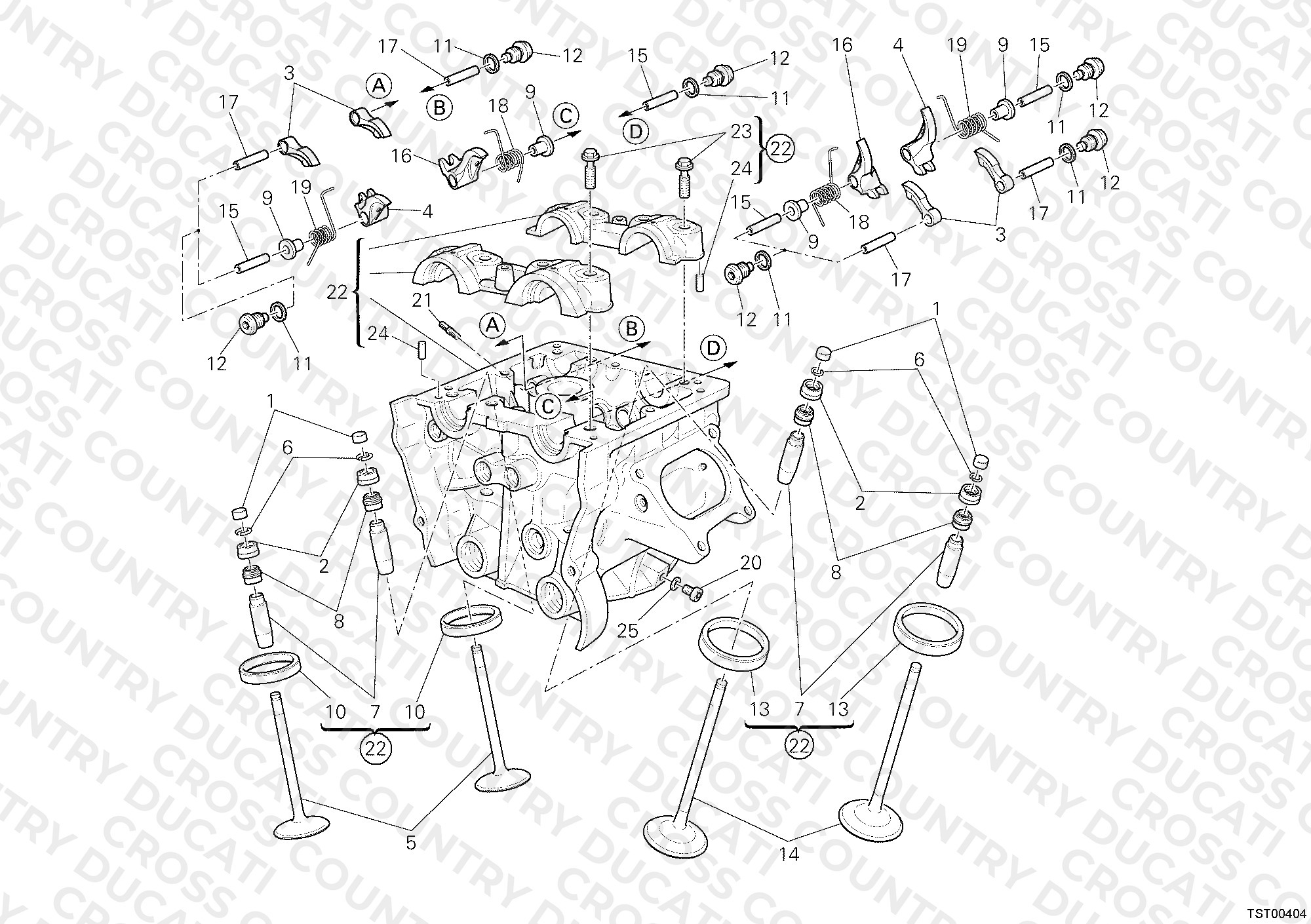 Vertical Cylinder Head