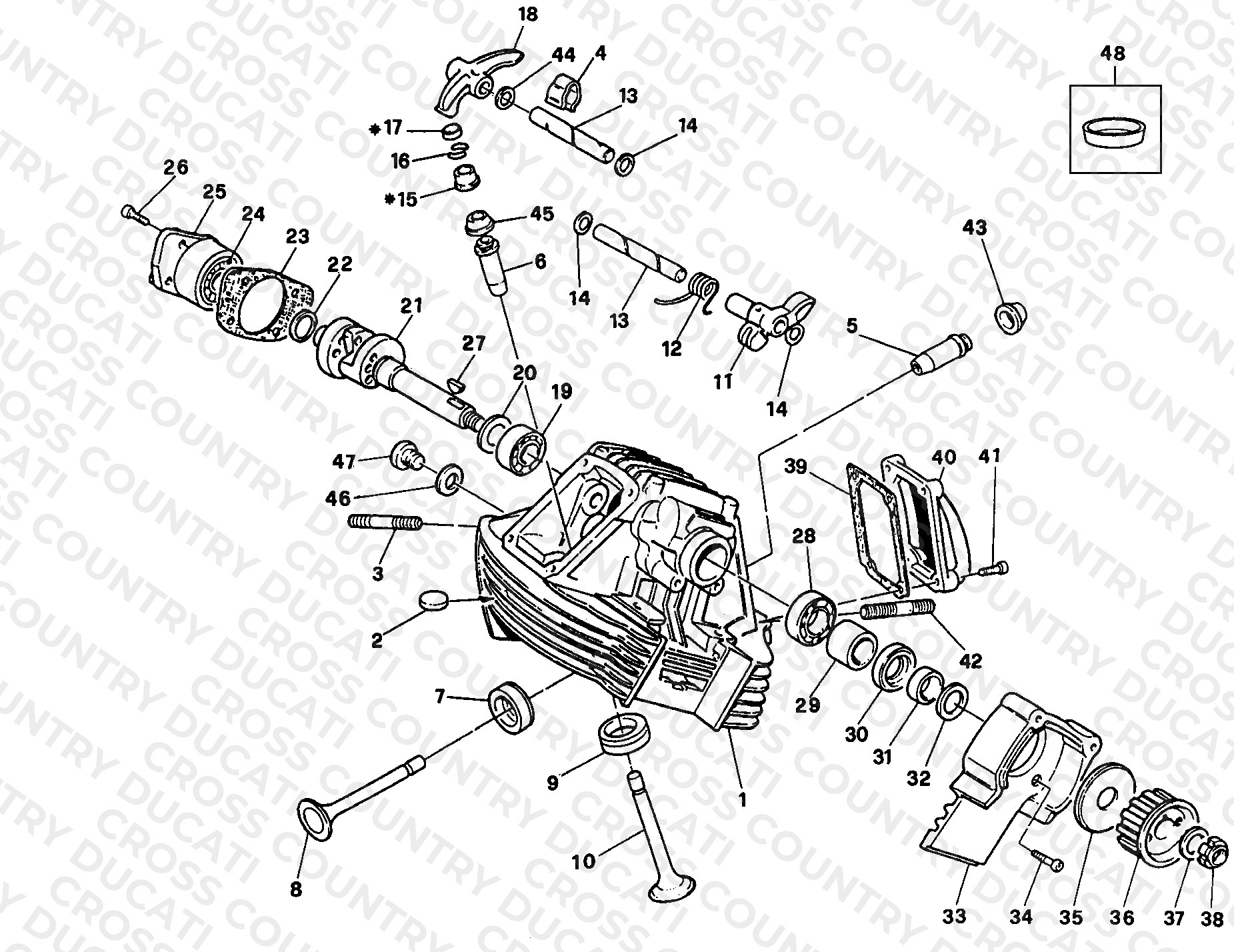 Vertical Cylinder Head