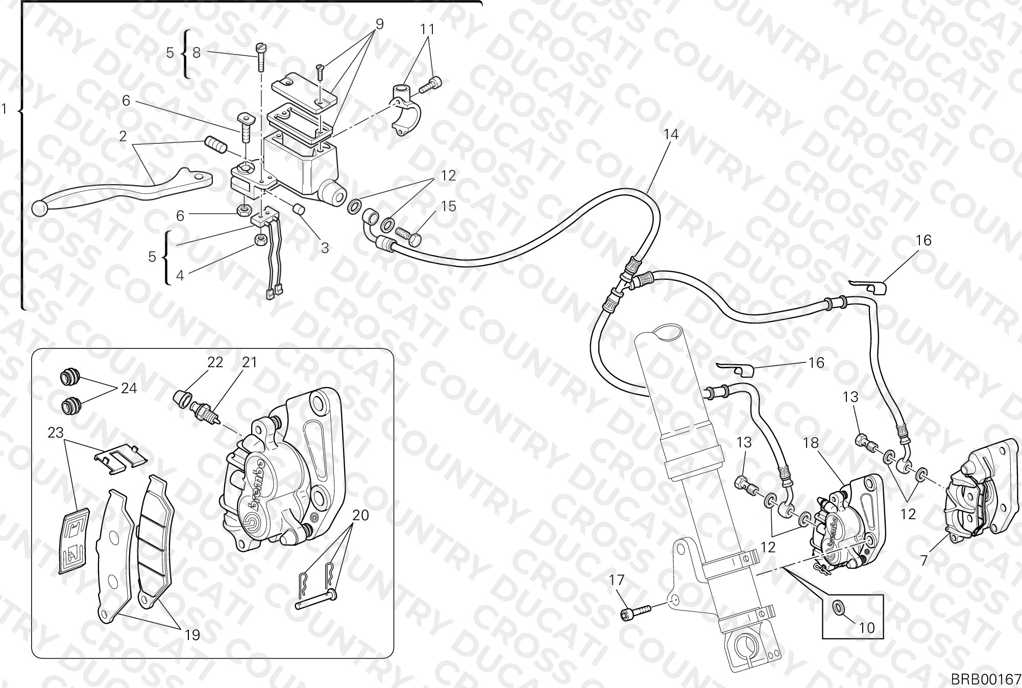Front Brake System