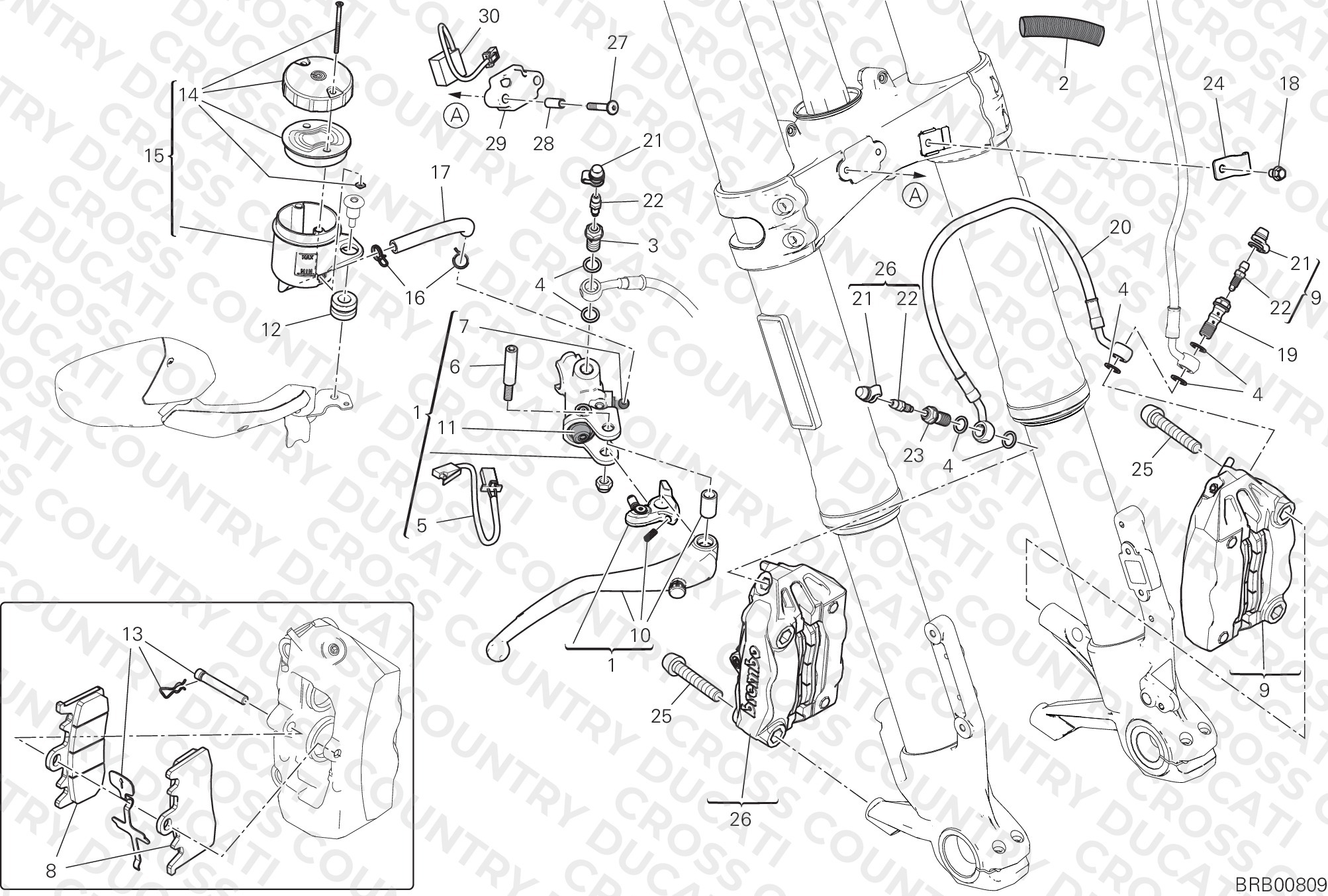 Front Brake System
