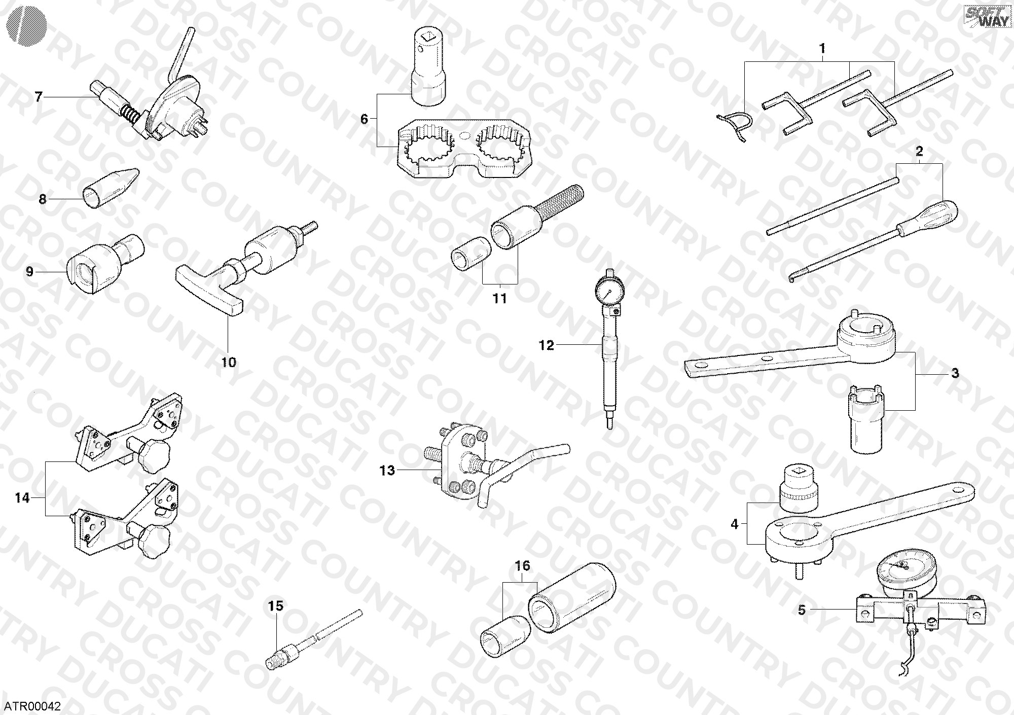 Workshop Service Tools, Engine