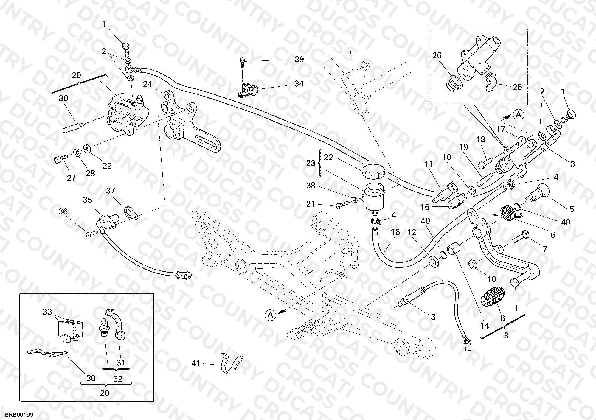 Rear Brake System