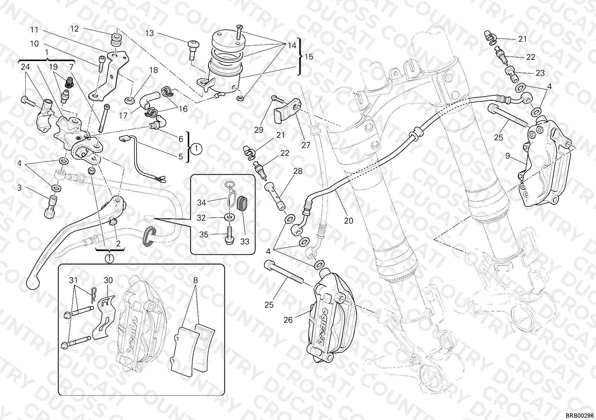 Front Brake System