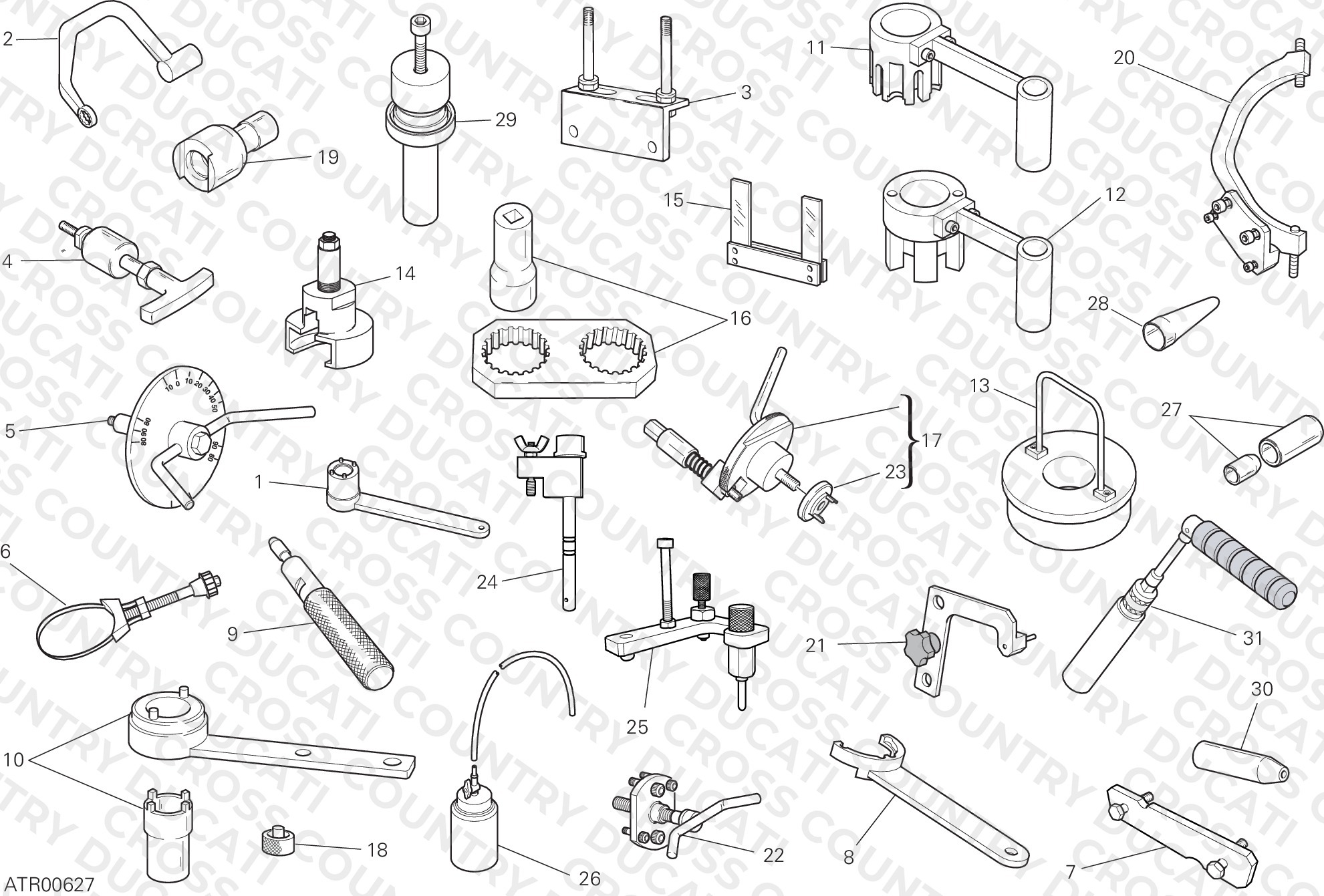 Workshop Service Tools (Engine)