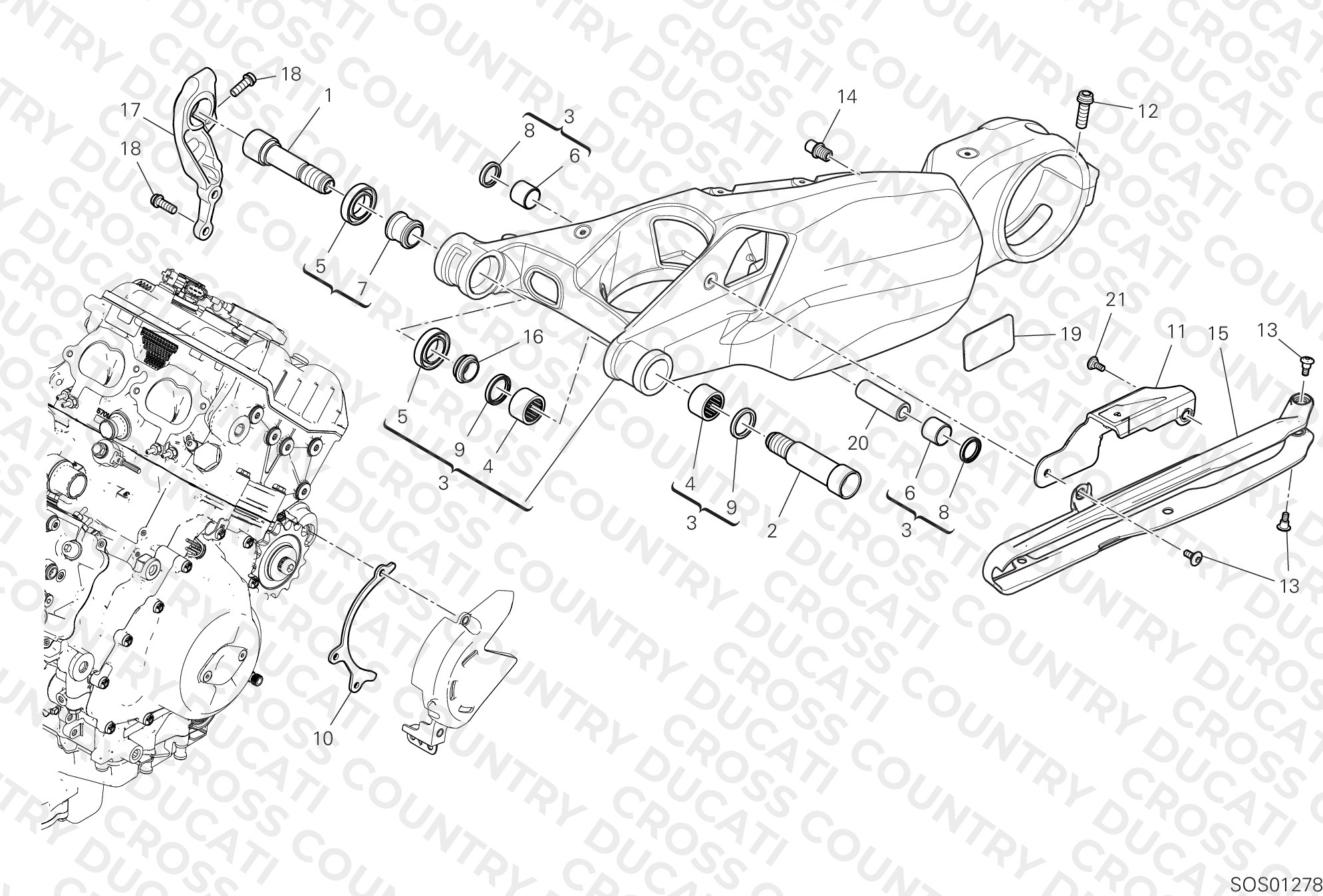 Rear Swinging Arm