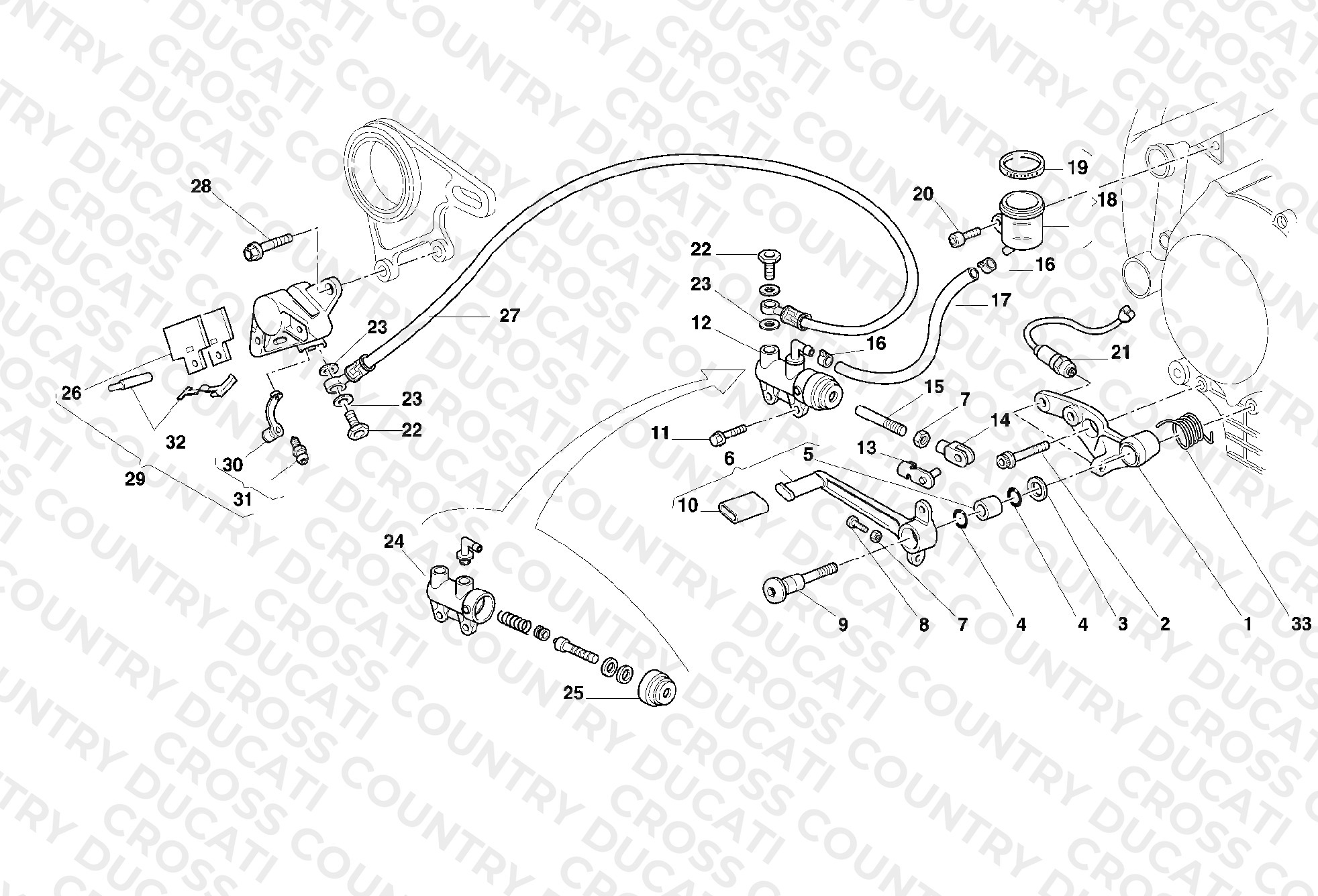 Rear Brake System
