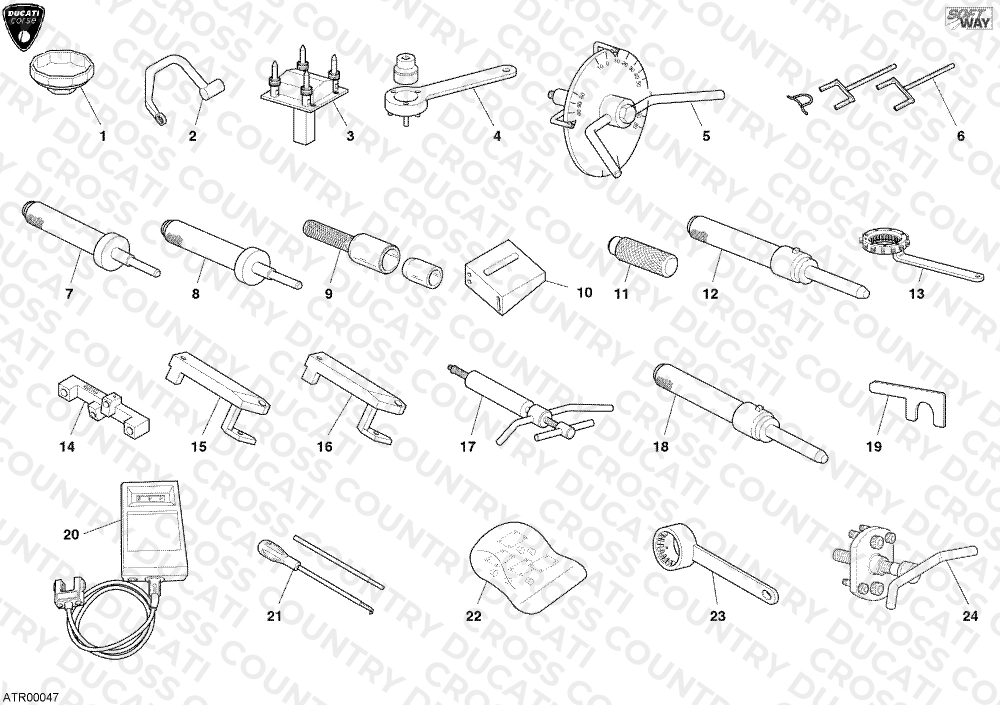 Workshop Service Tools, Engine I