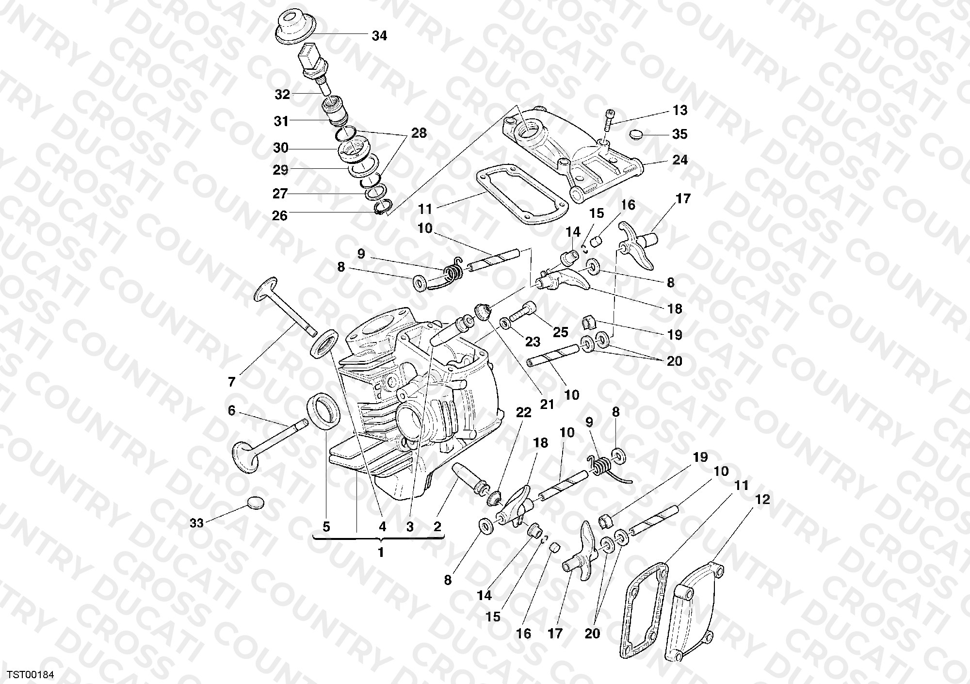Horizontal Cylinder Head