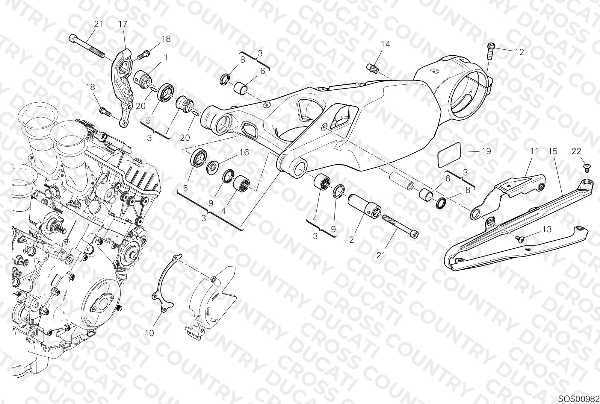 Rear Swinging Arm