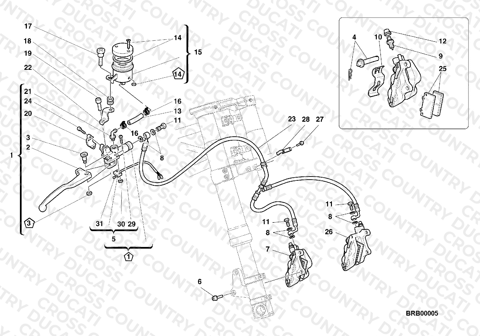 Front Brake System