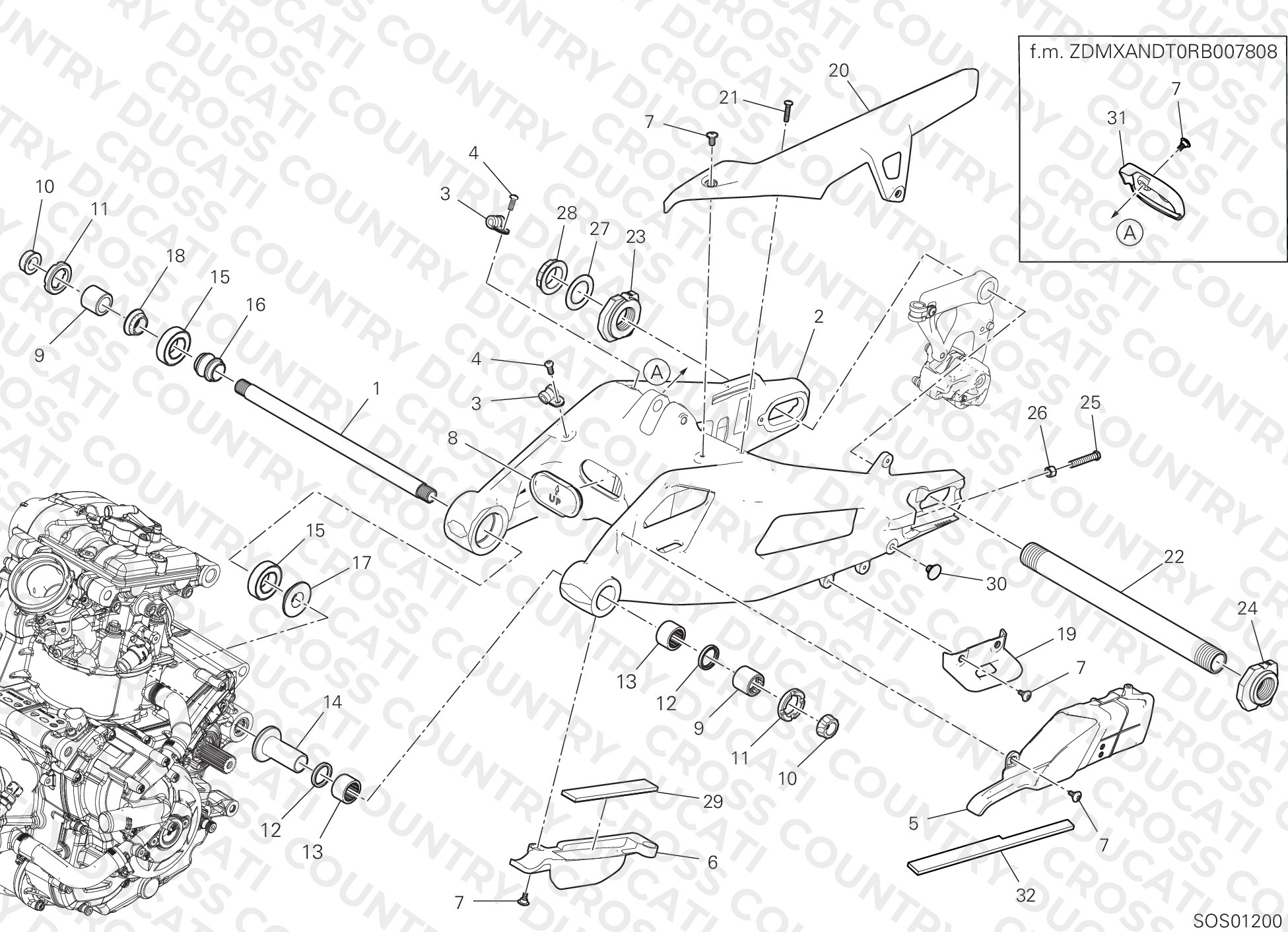 Rear Swinging Arm