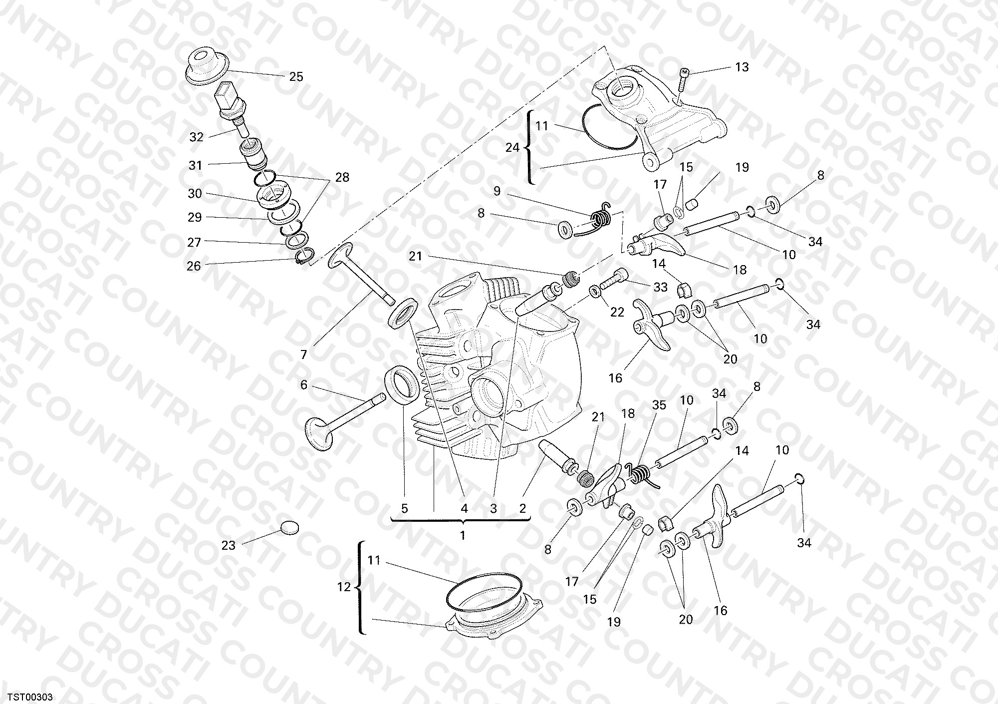 Horizontal Cylinder Head