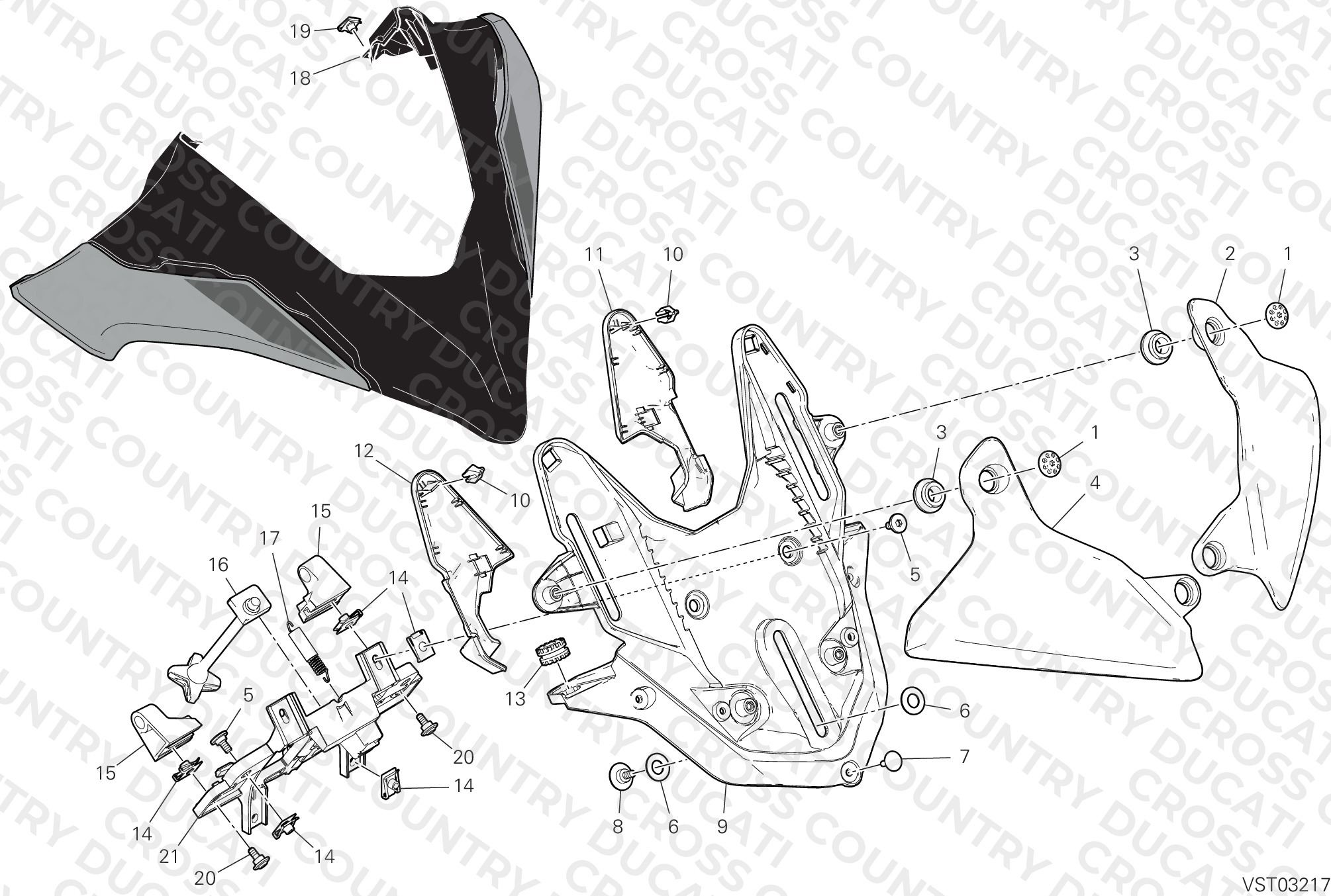 Healdight Fairing Support