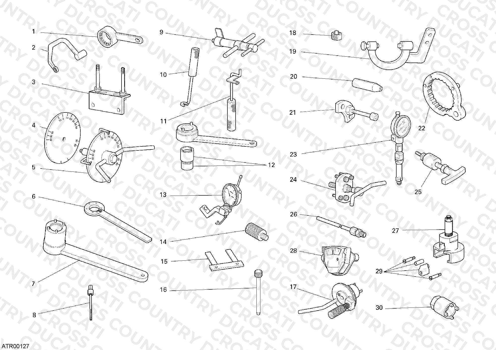 Workshop Service Tools, Engine