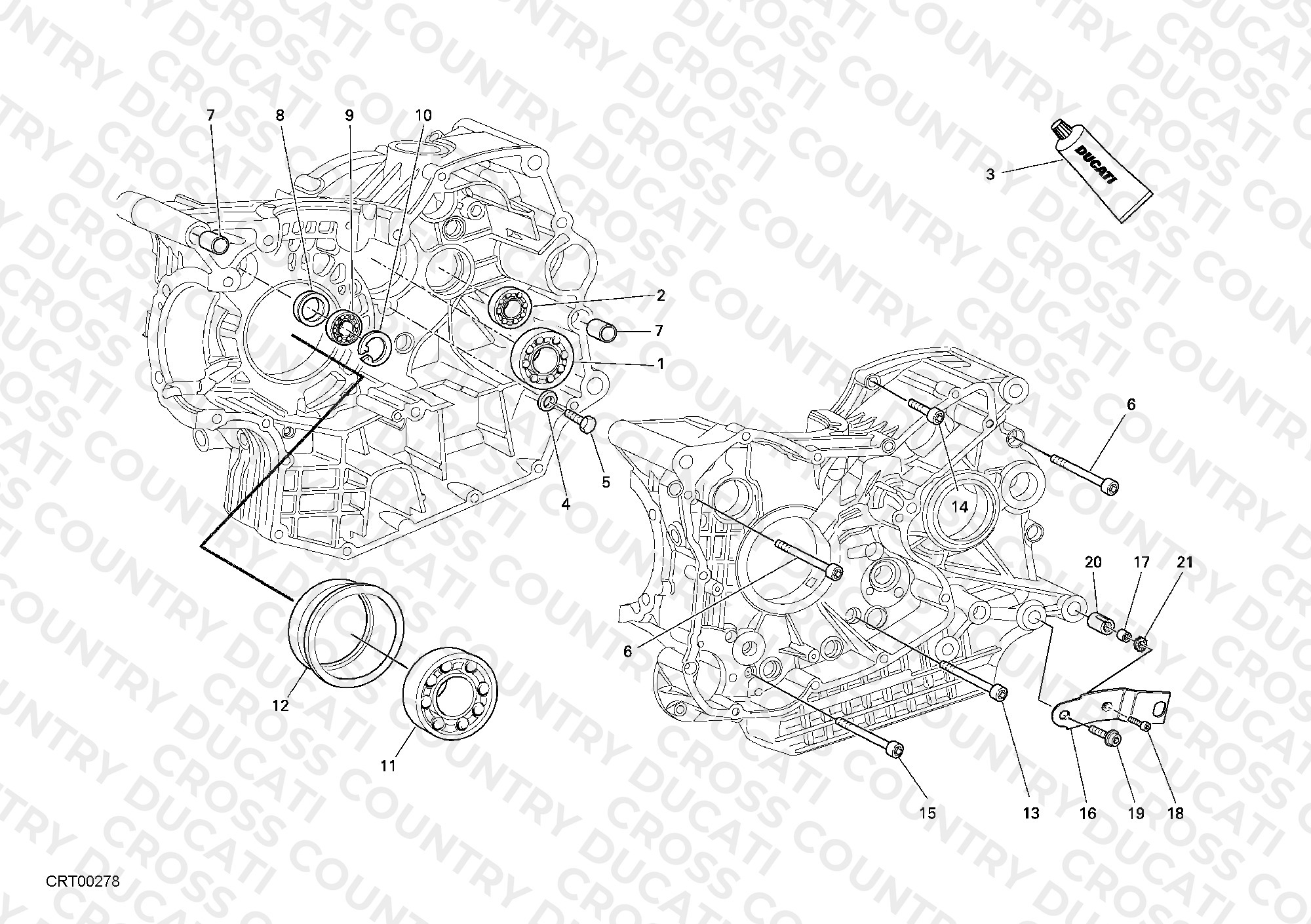 Crankcase Bearings