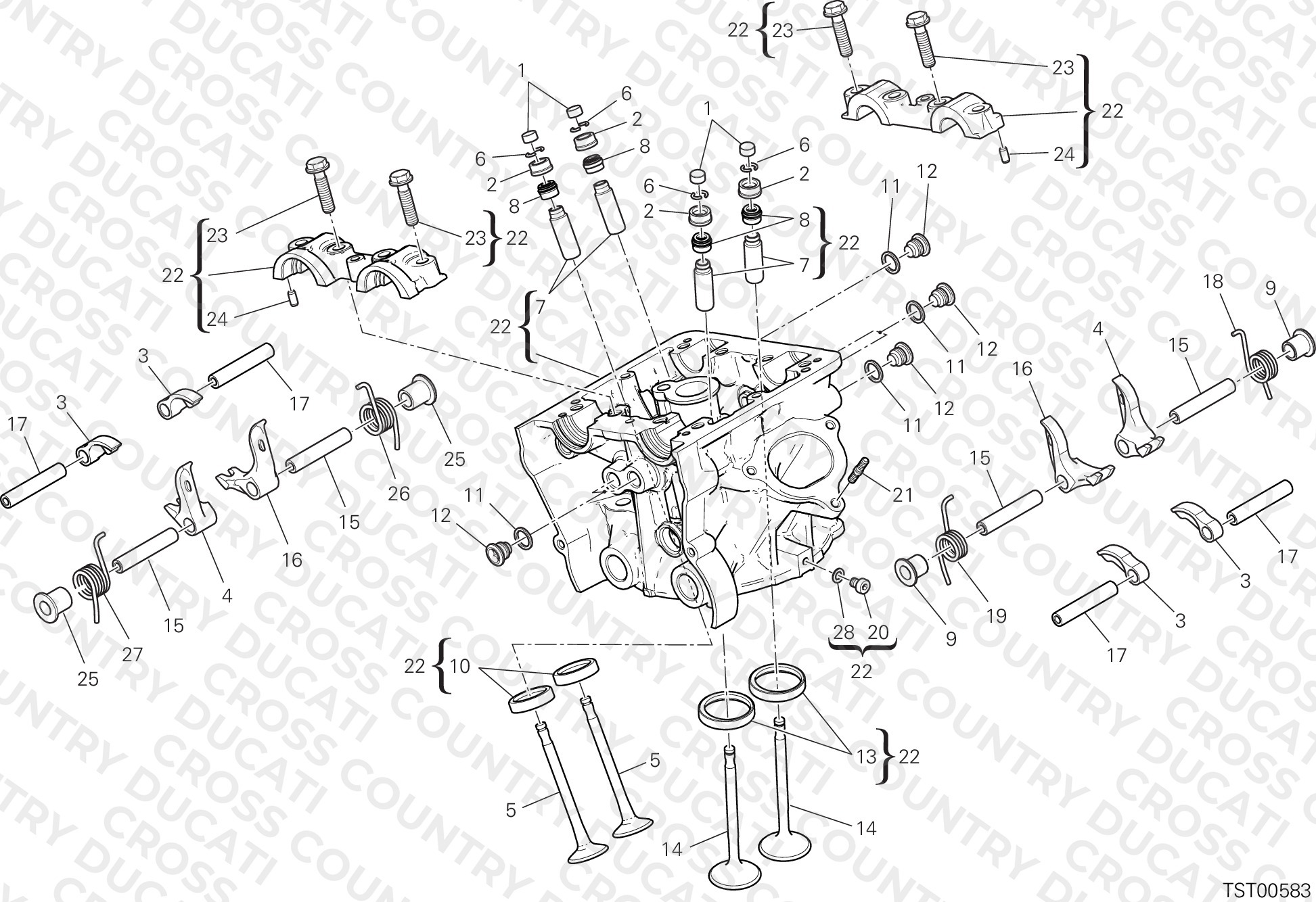 Vertical Cylinder Head