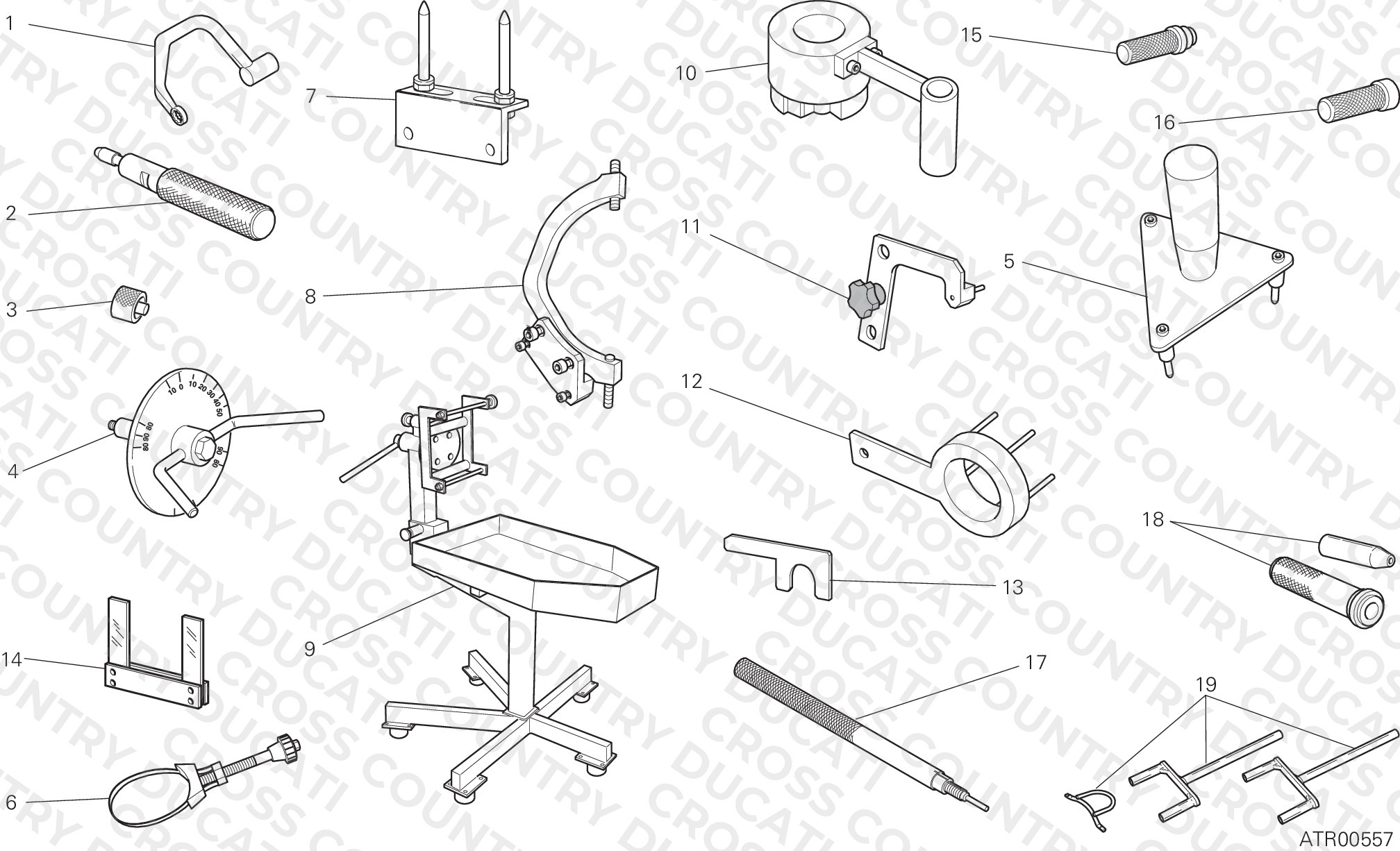 Workshop Service Tools, Engine
