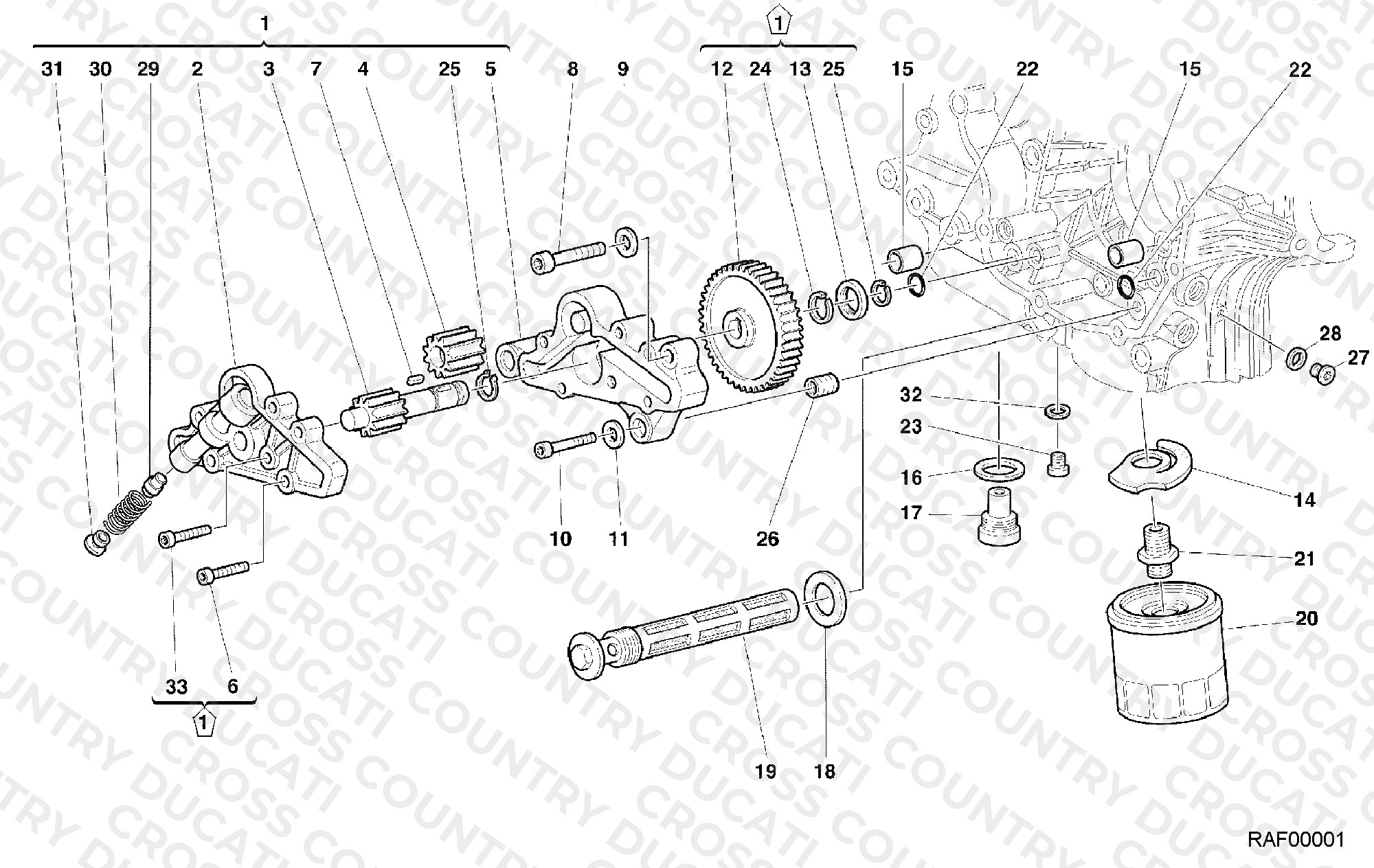 Oil Pump - Filter MY00