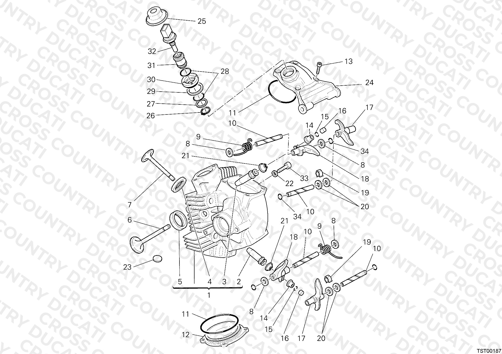 Horizontal Cylinder Head