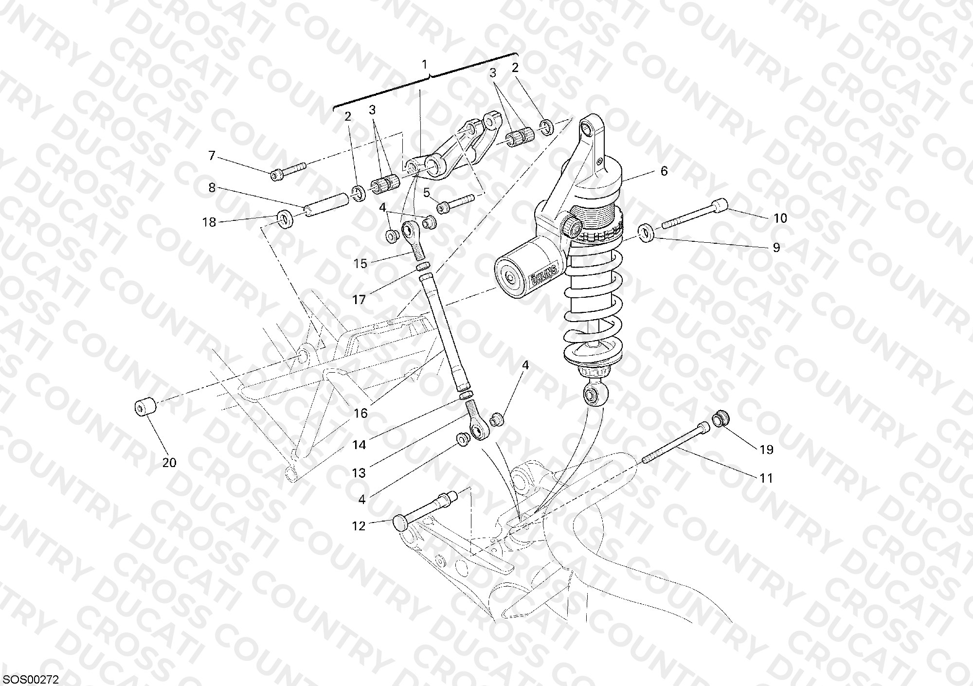 Rear Shock Absorber