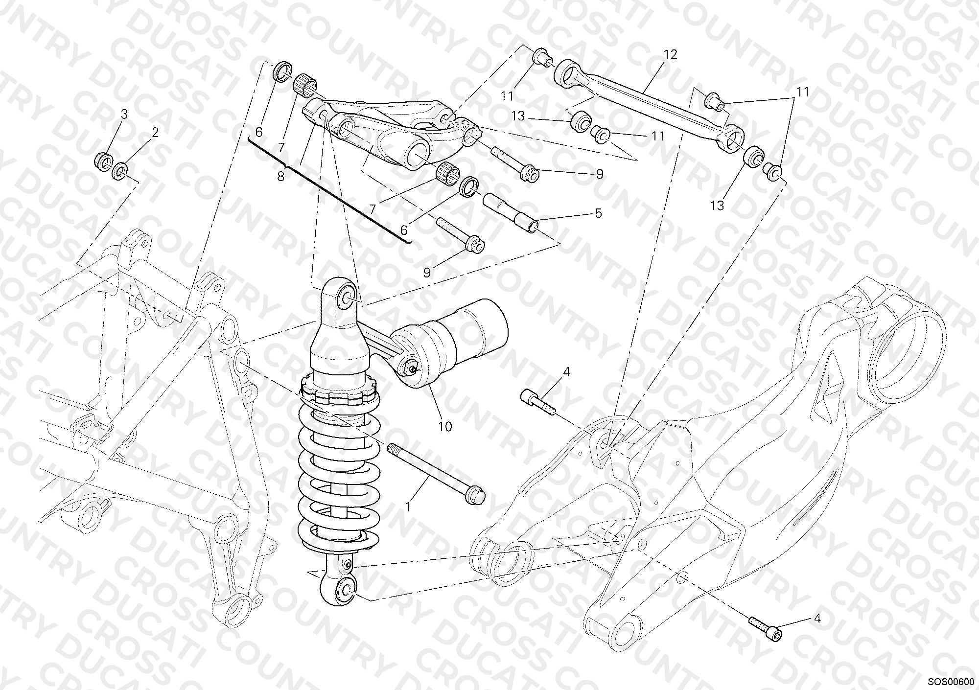 Rear Shock Absorber