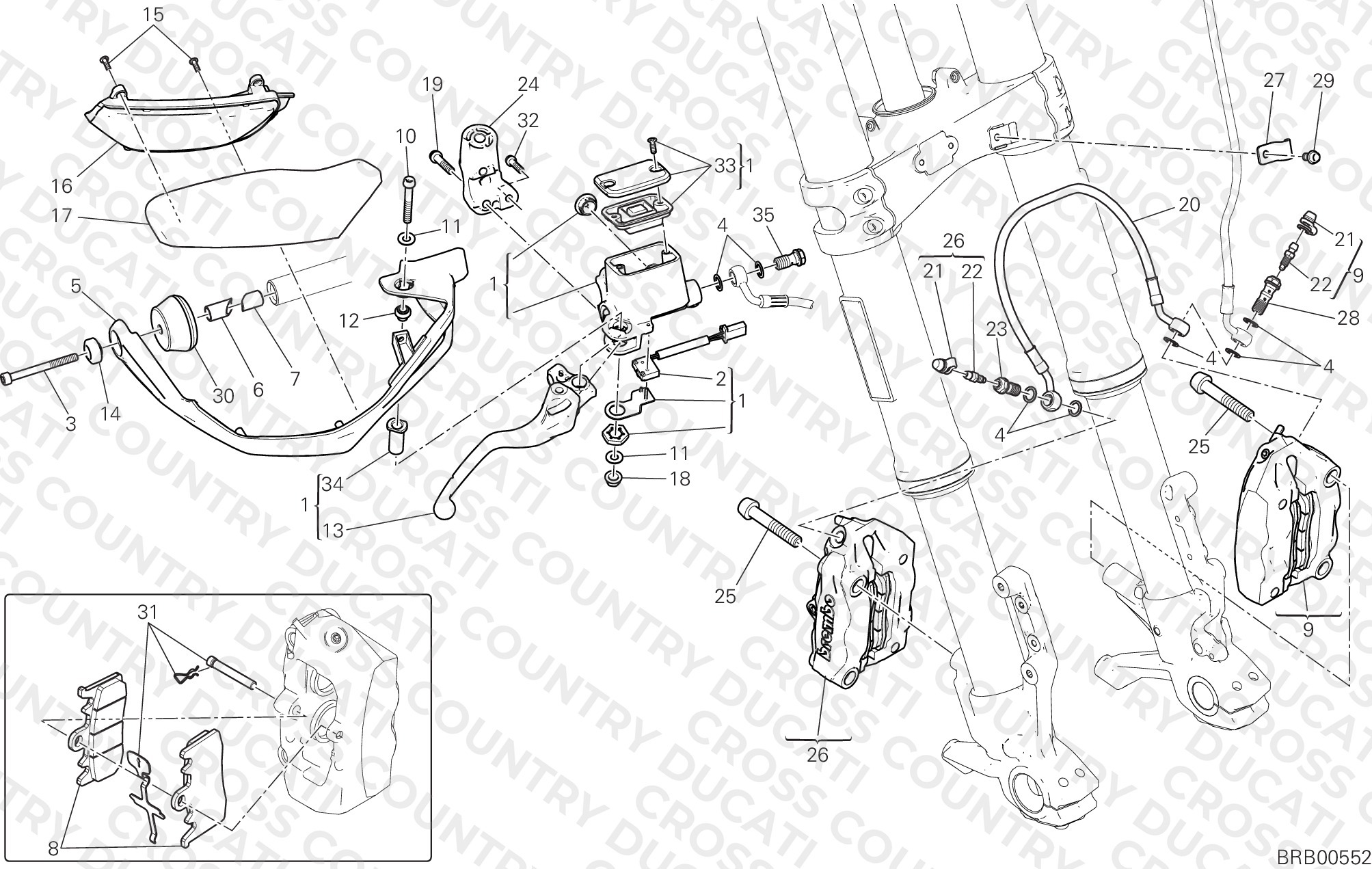 Front Brake System