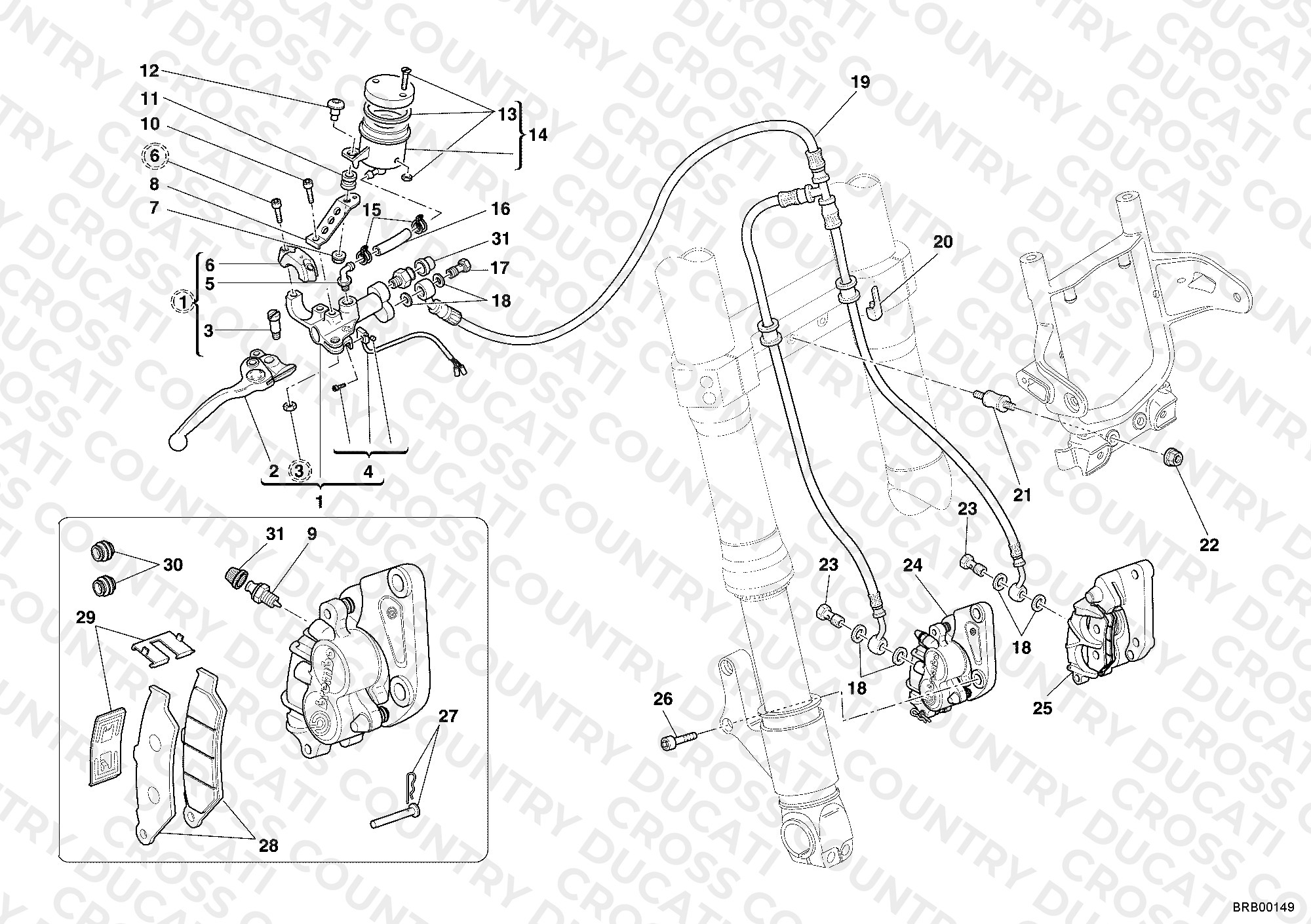 Front Brake System