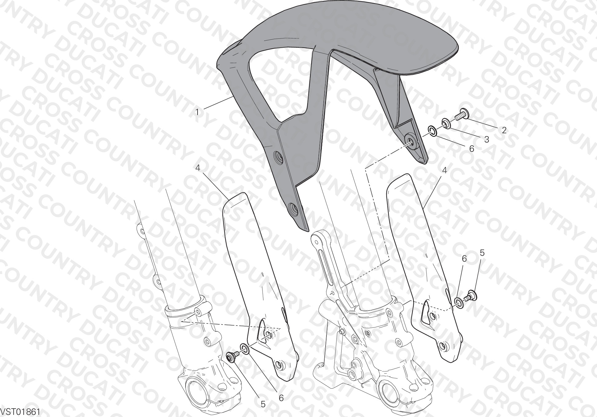 Front Mudguard