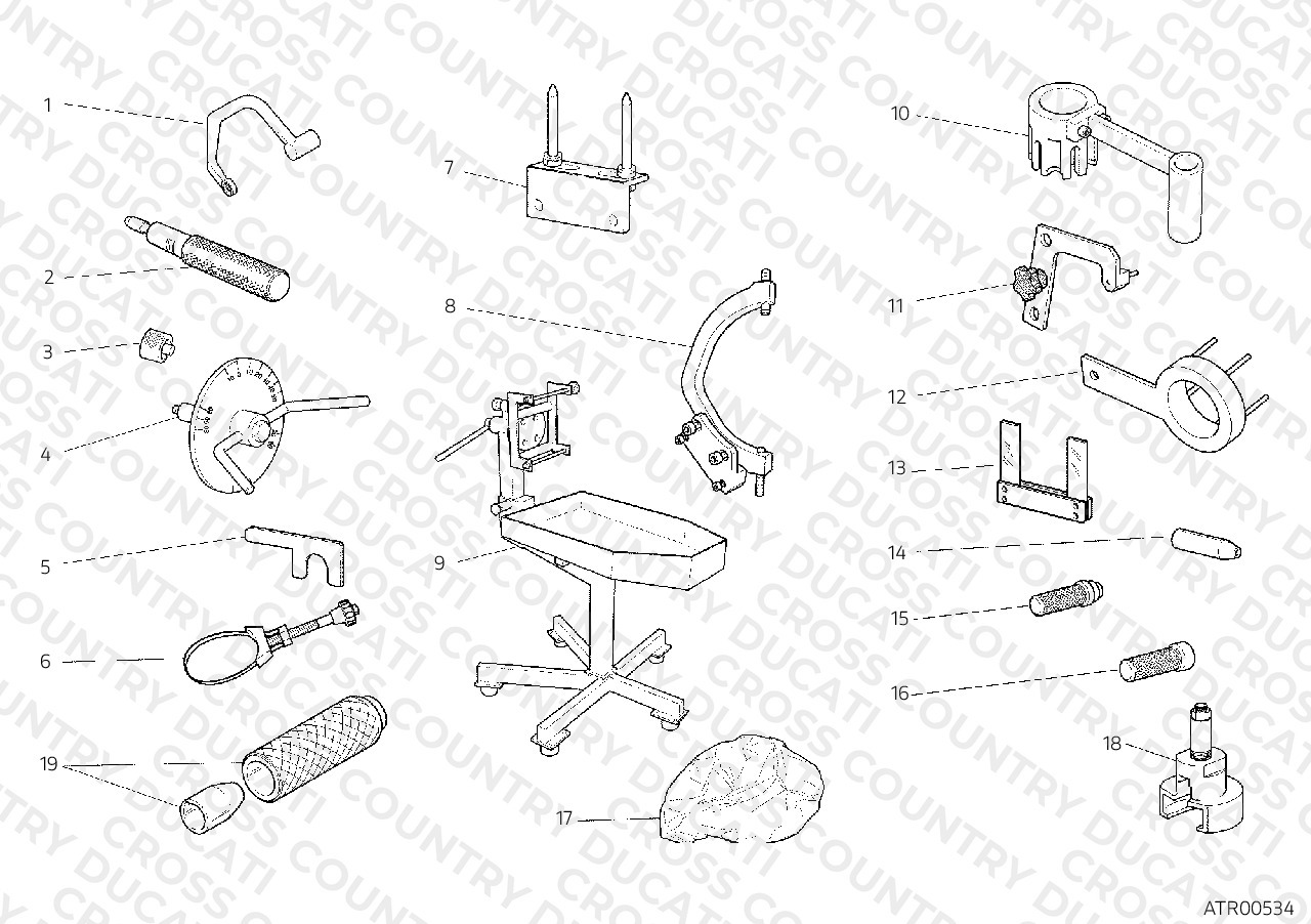 Workshop Service Tools, Engine I