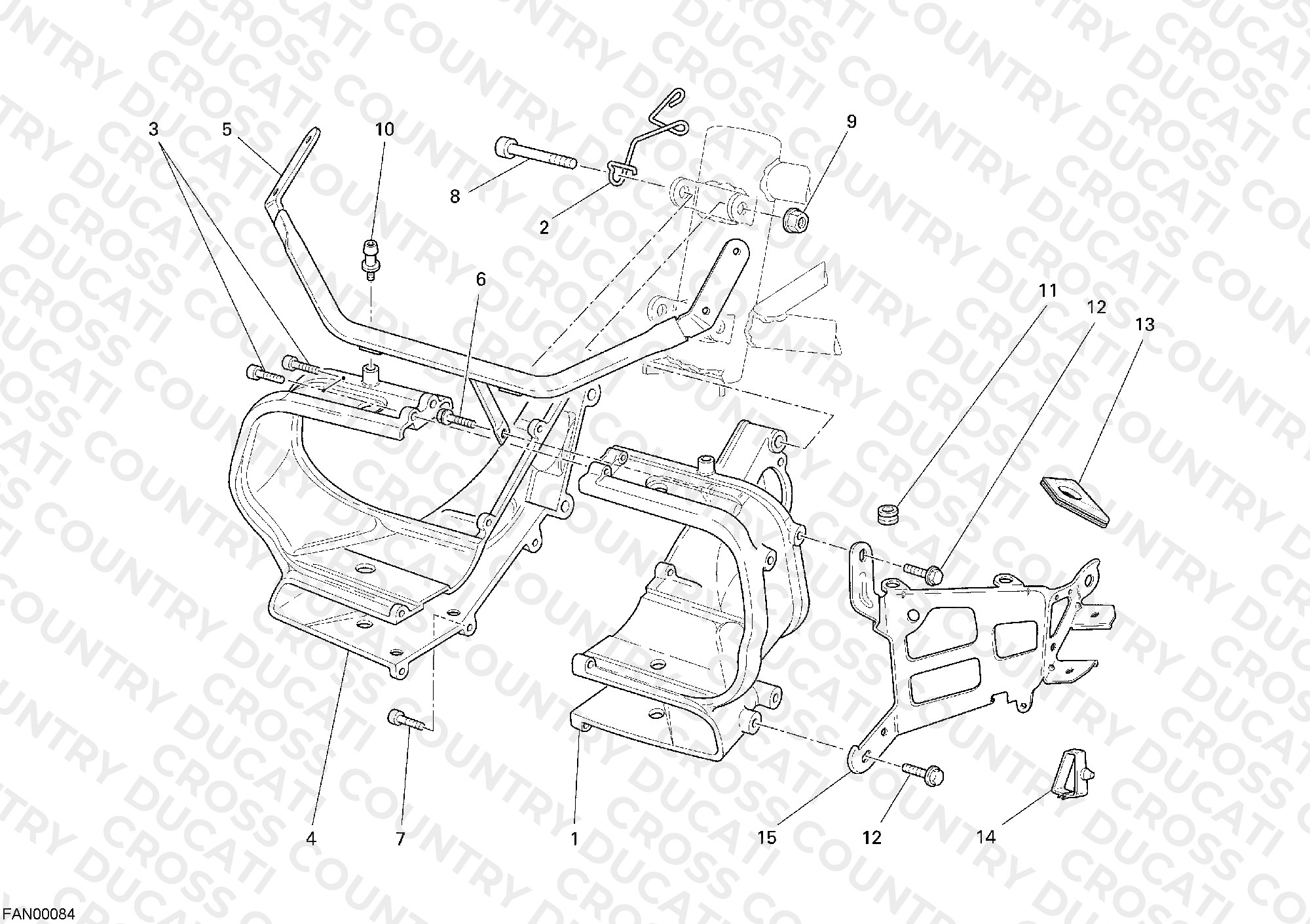 Bracket, Headlight