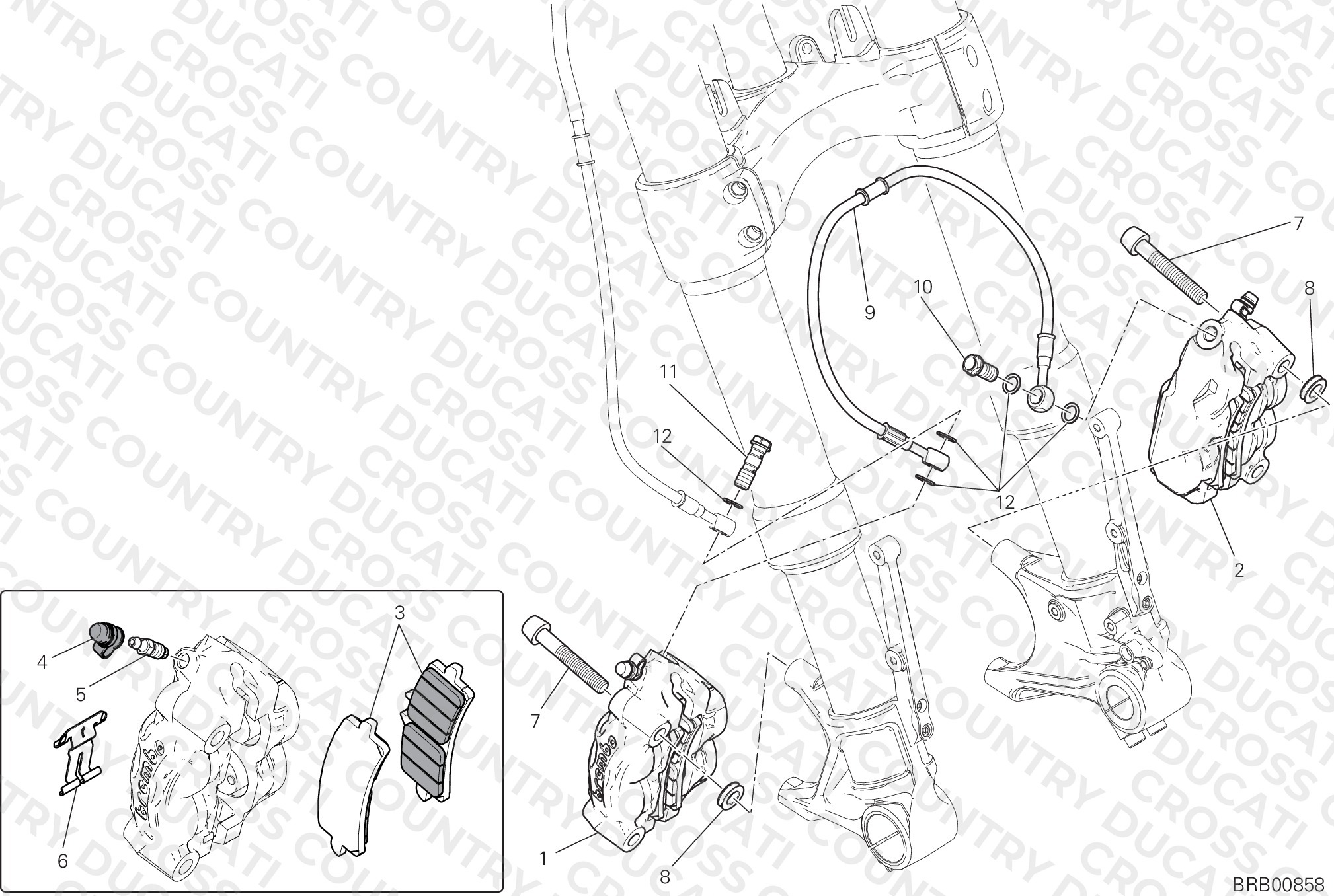 Front Brake System
