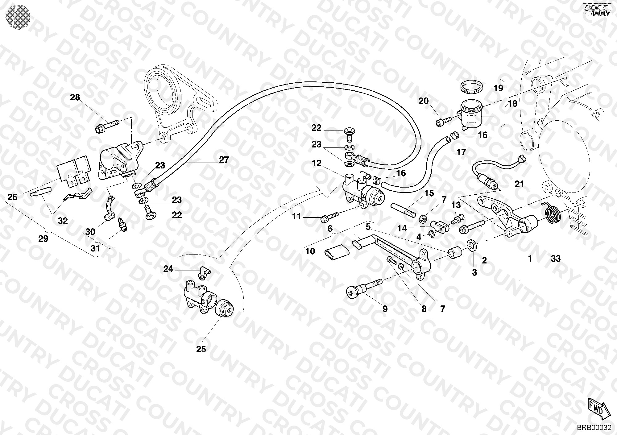 Rear Brake System