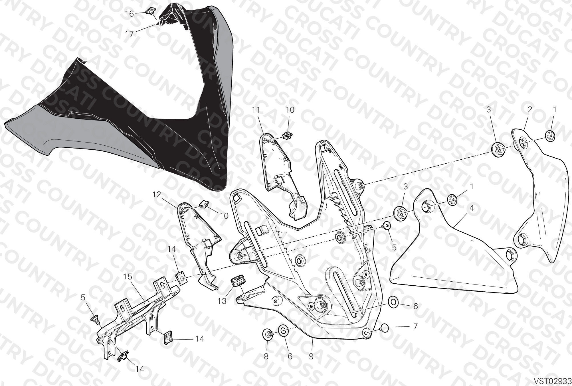 Healdight Fairing Support