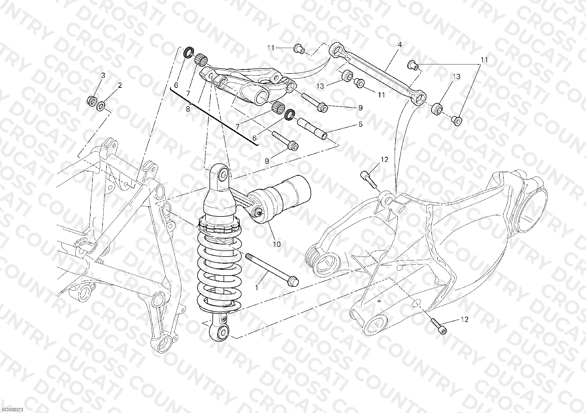 Rear Shock Absorber