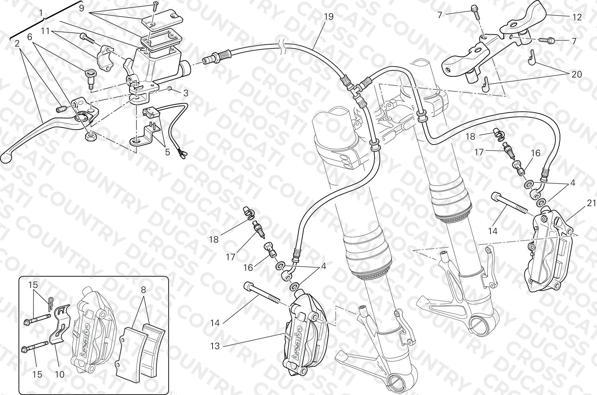 Front Brake System
