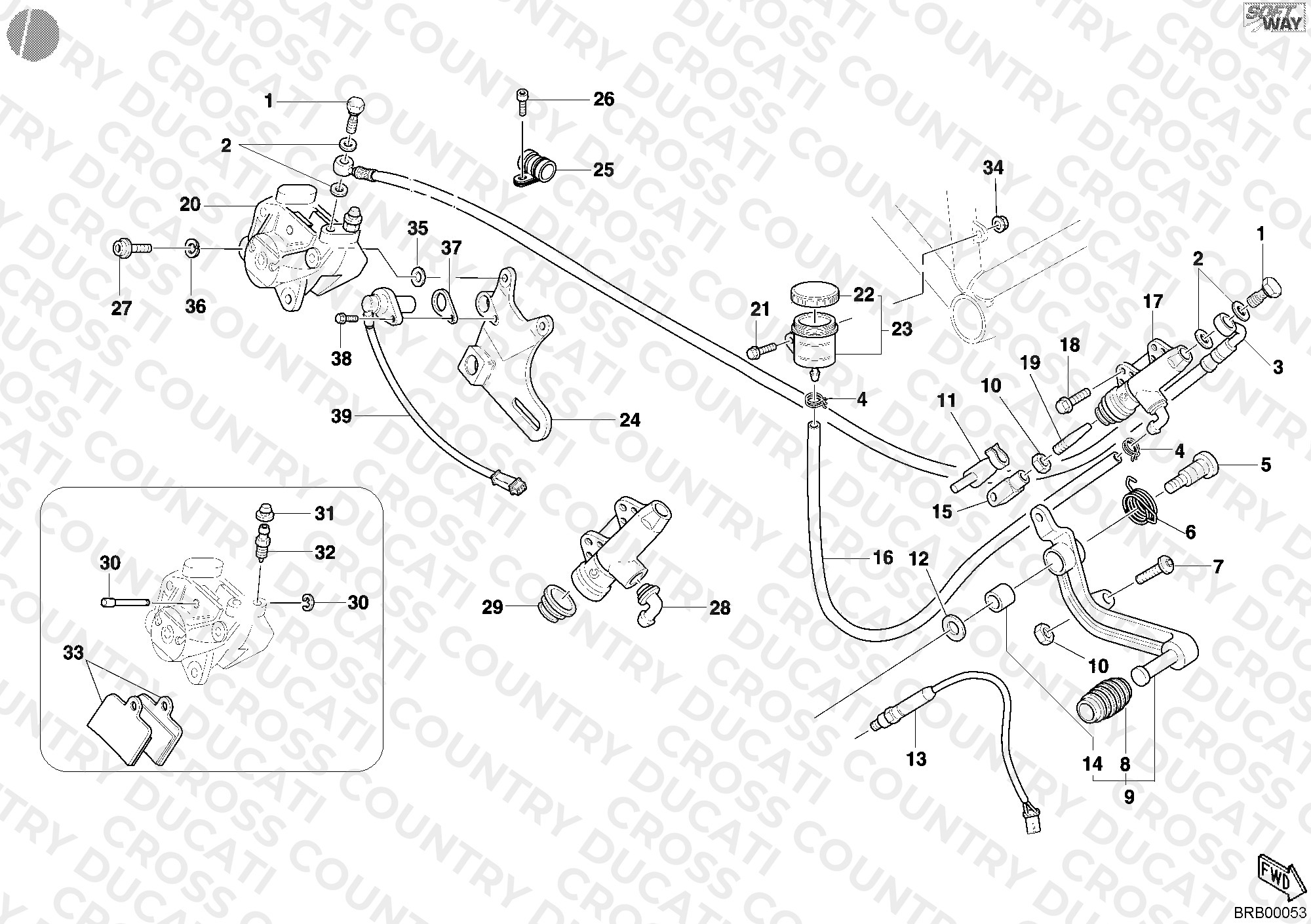 Rear Brake System
