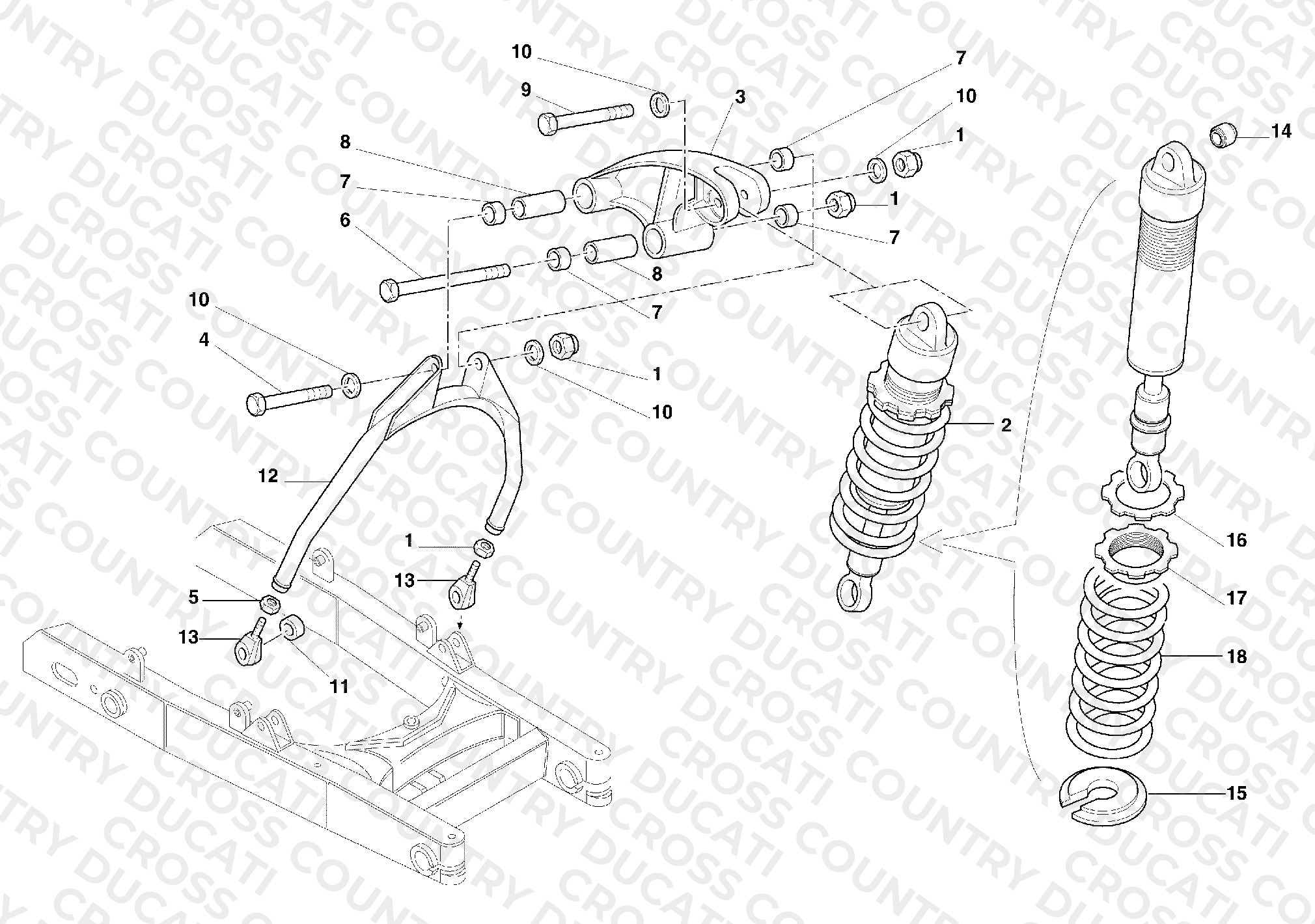 Rear Shock Absorber