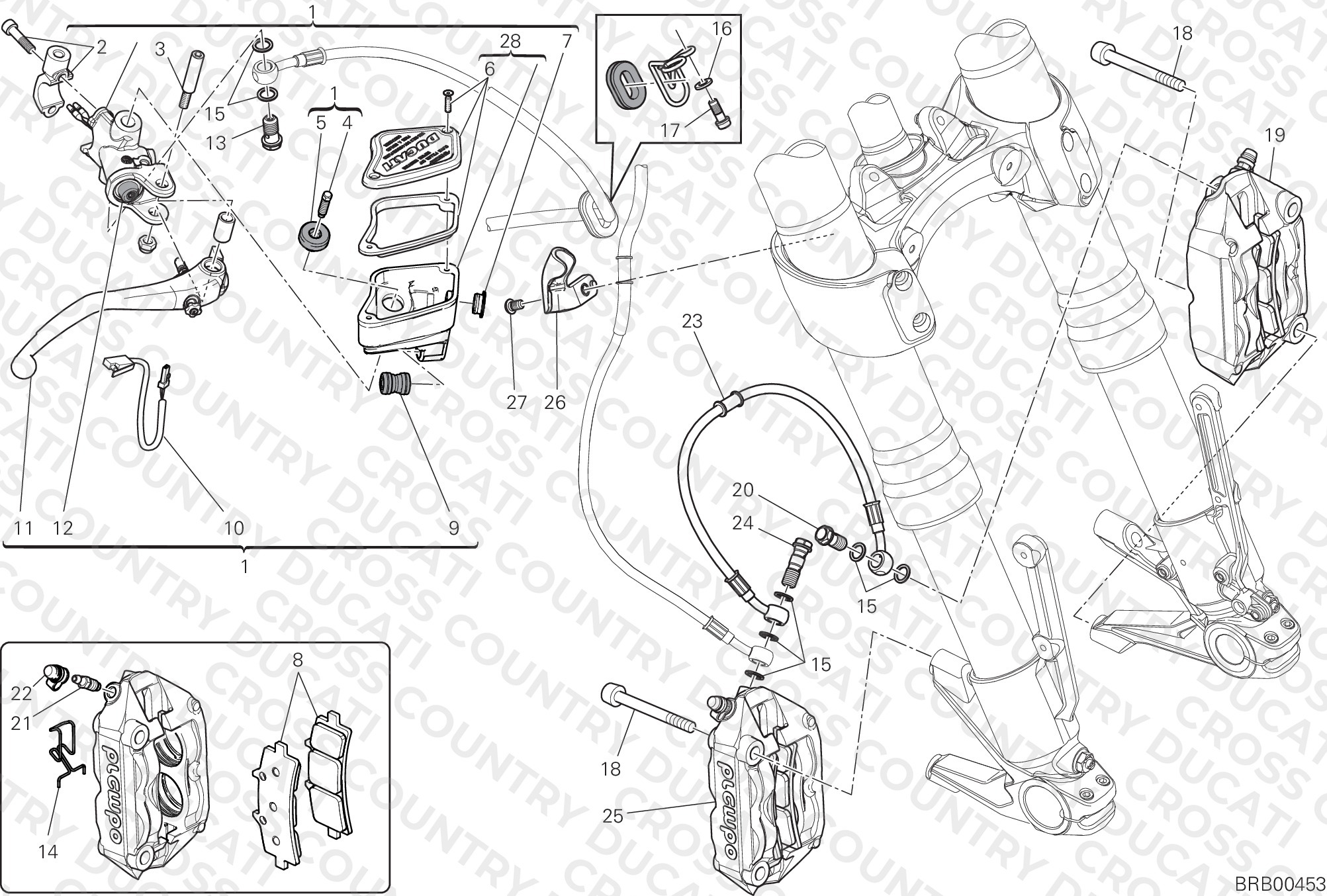 Front Brake System