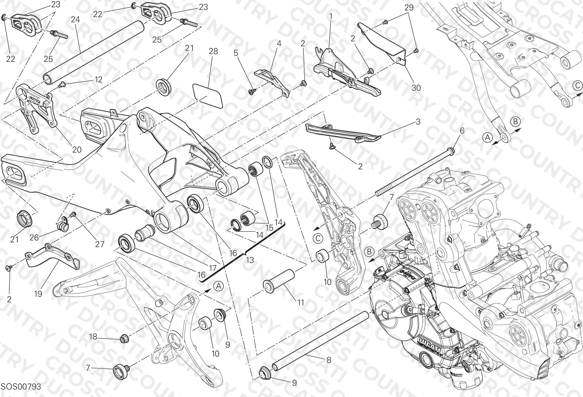 Rear Swinging Arm