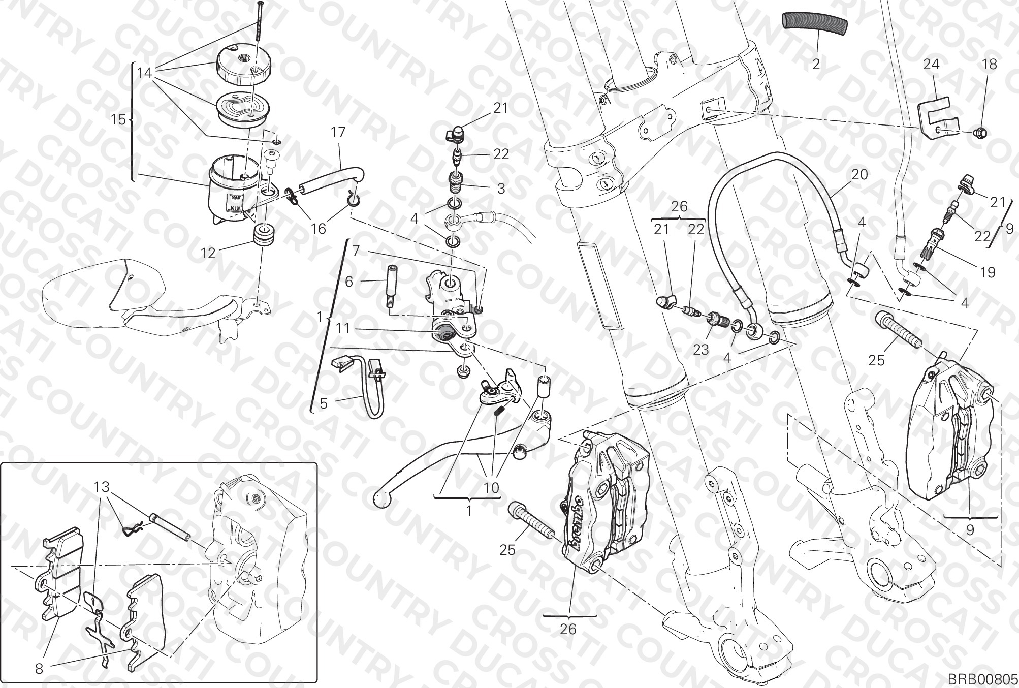 Front Brake System