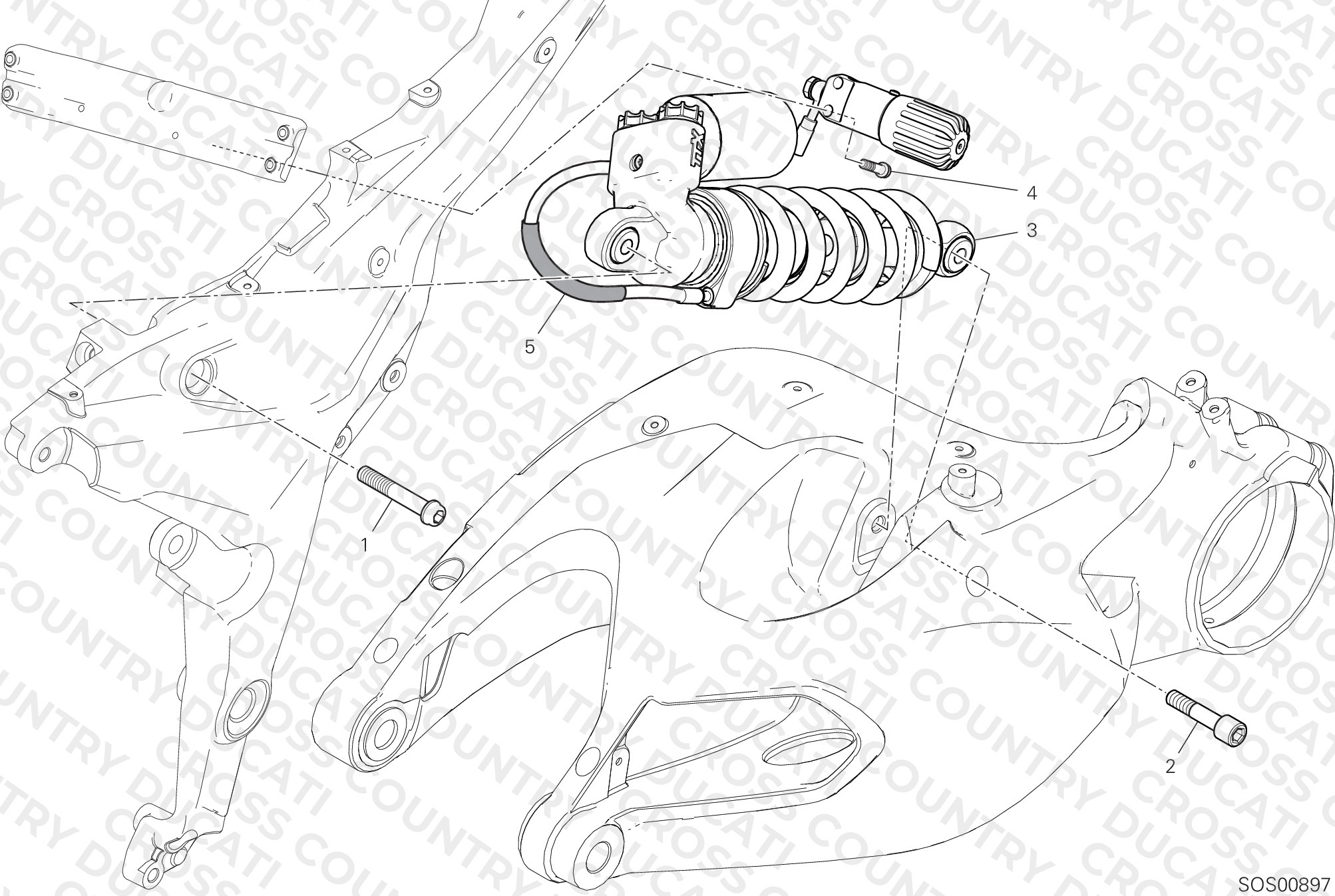 Rear Shock Absorber