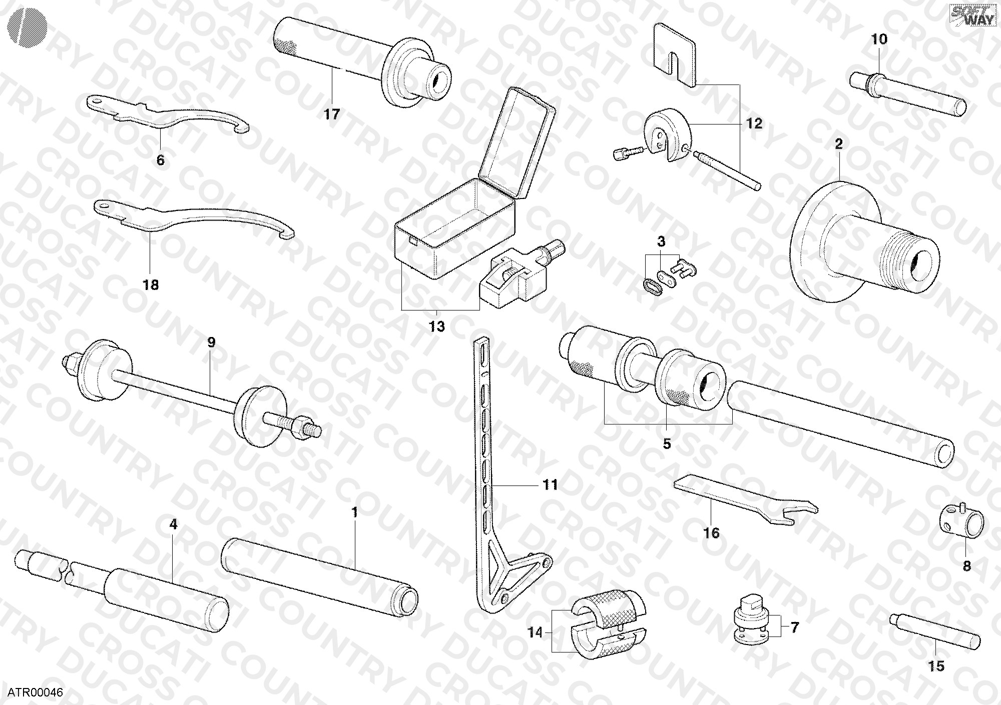 Workshop Service Tools, Frame