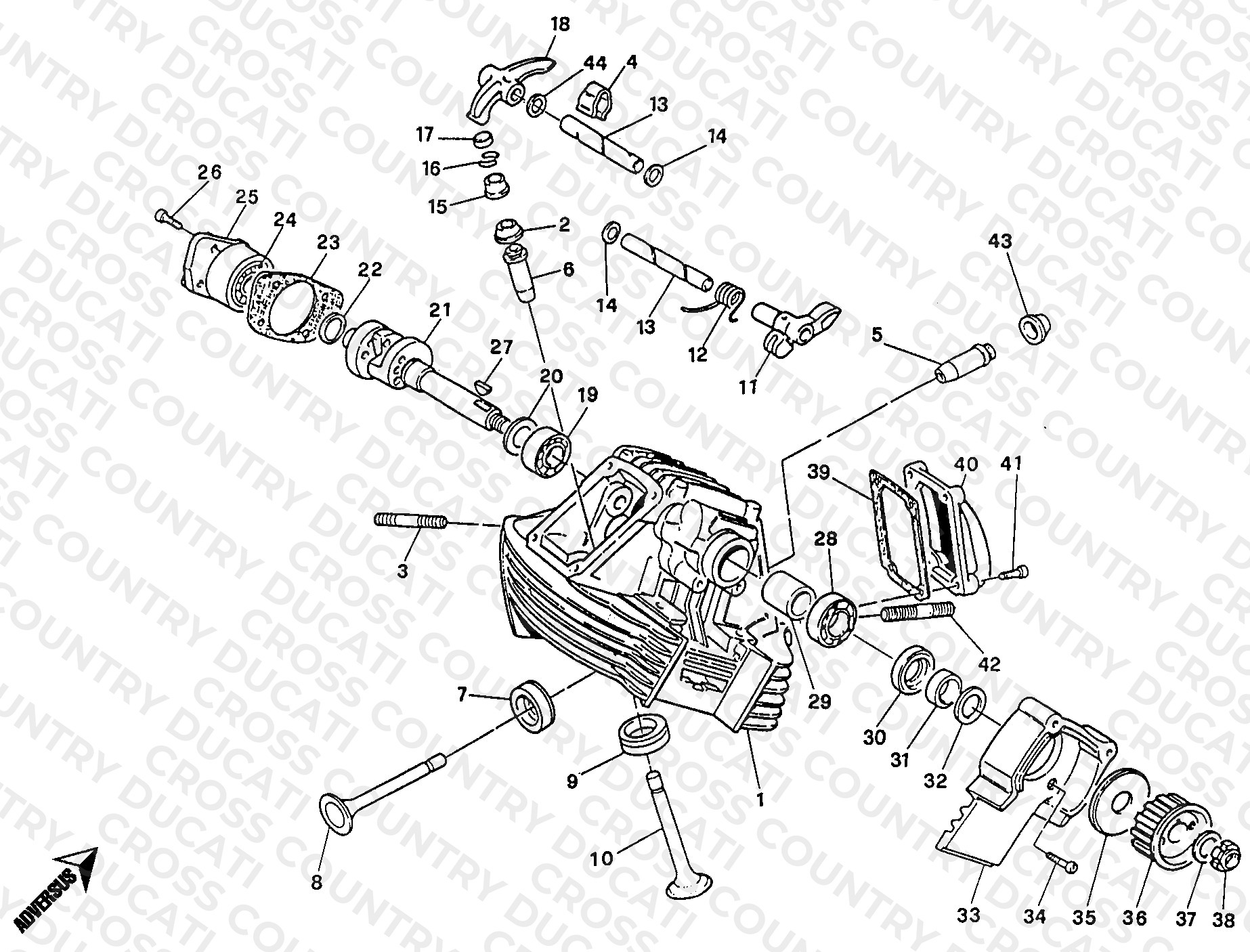 Vertical Cylinder Head