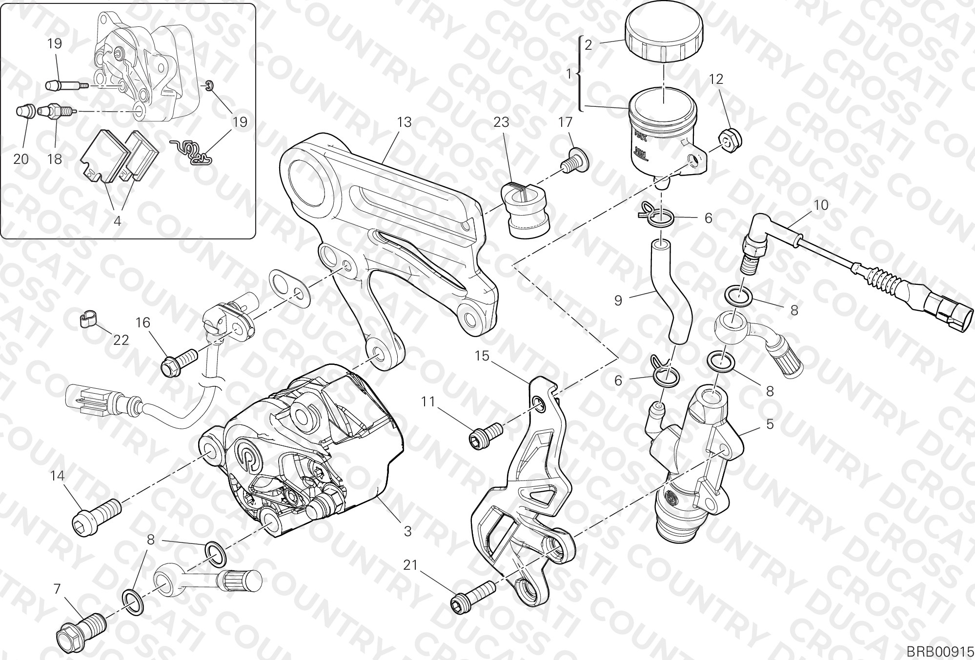 Rear Brake System