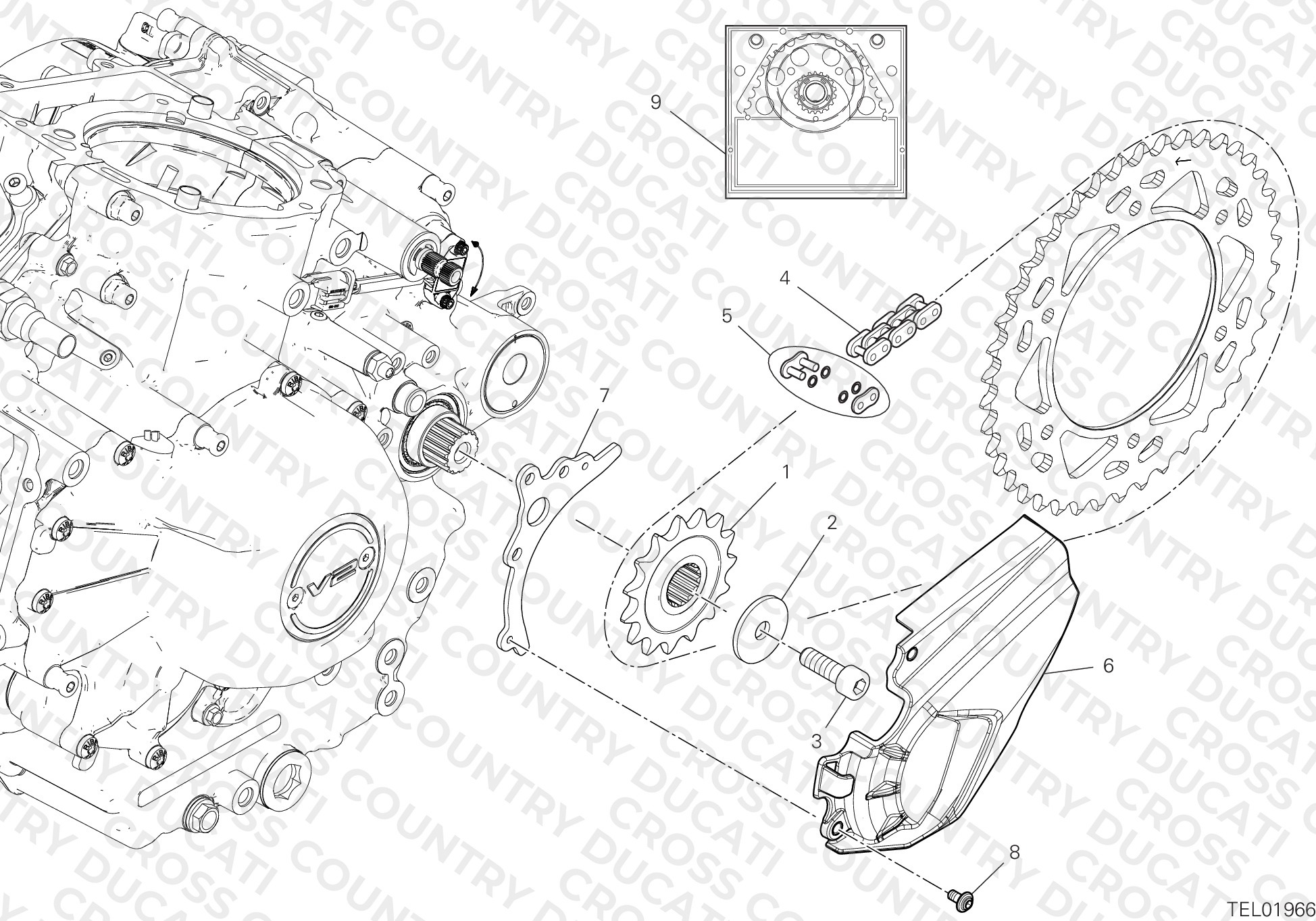 Front Sprocket - Chain