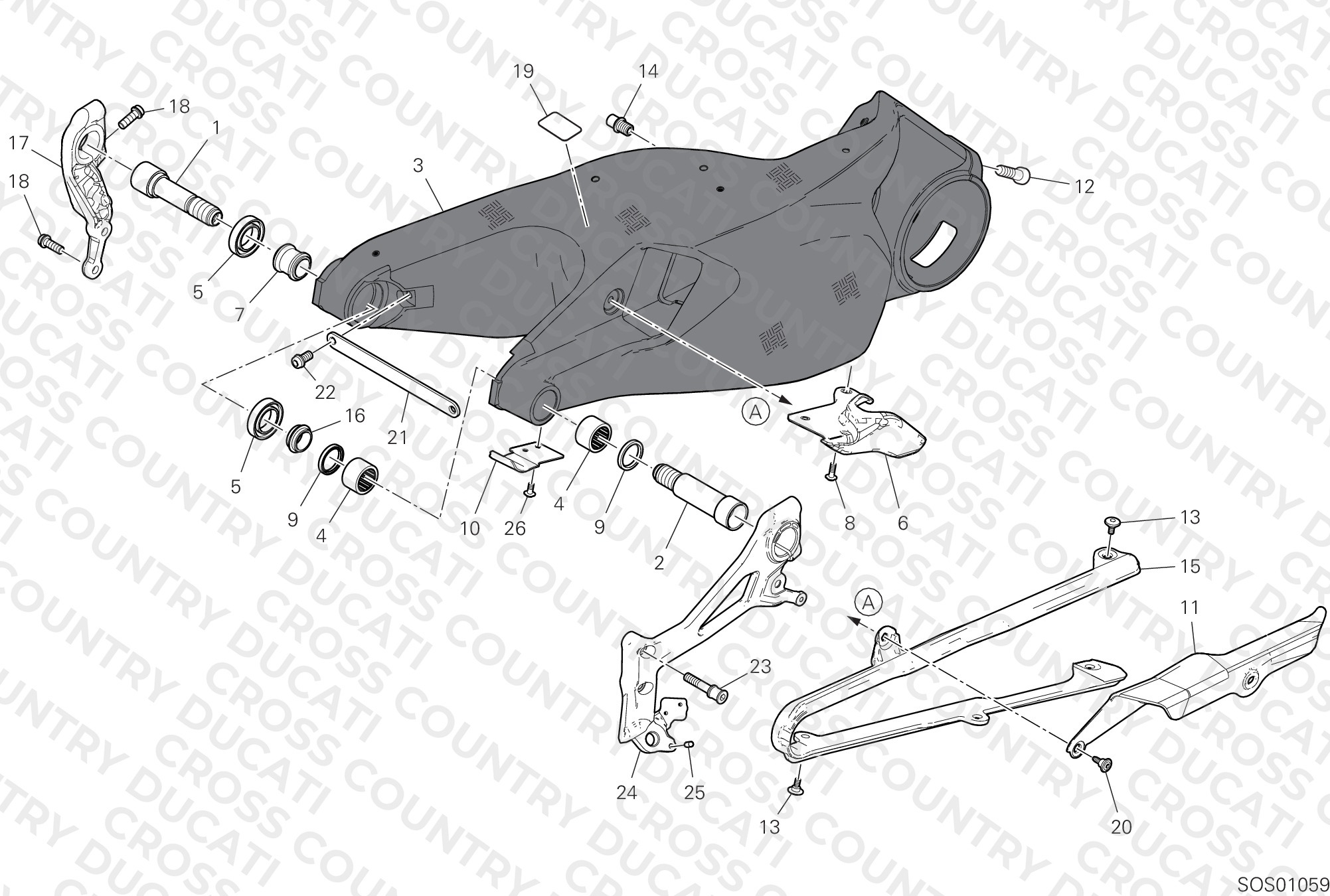 Rear Swinging Arm